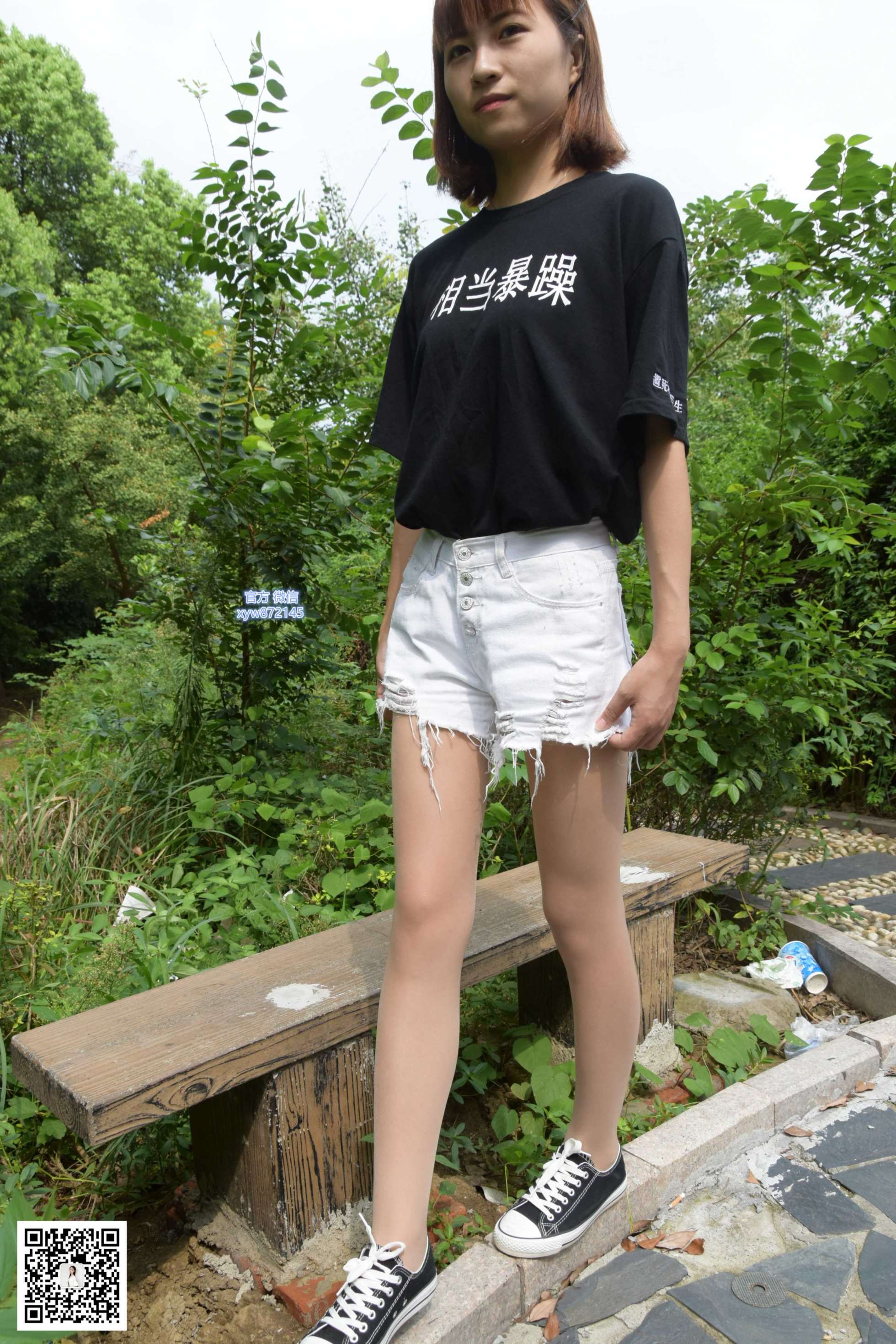 图片[6] - 大生模拍 No.027 圆圆-帆布鞋配丝袜 [65P] - 机器猫次元 - 机器猫次元
