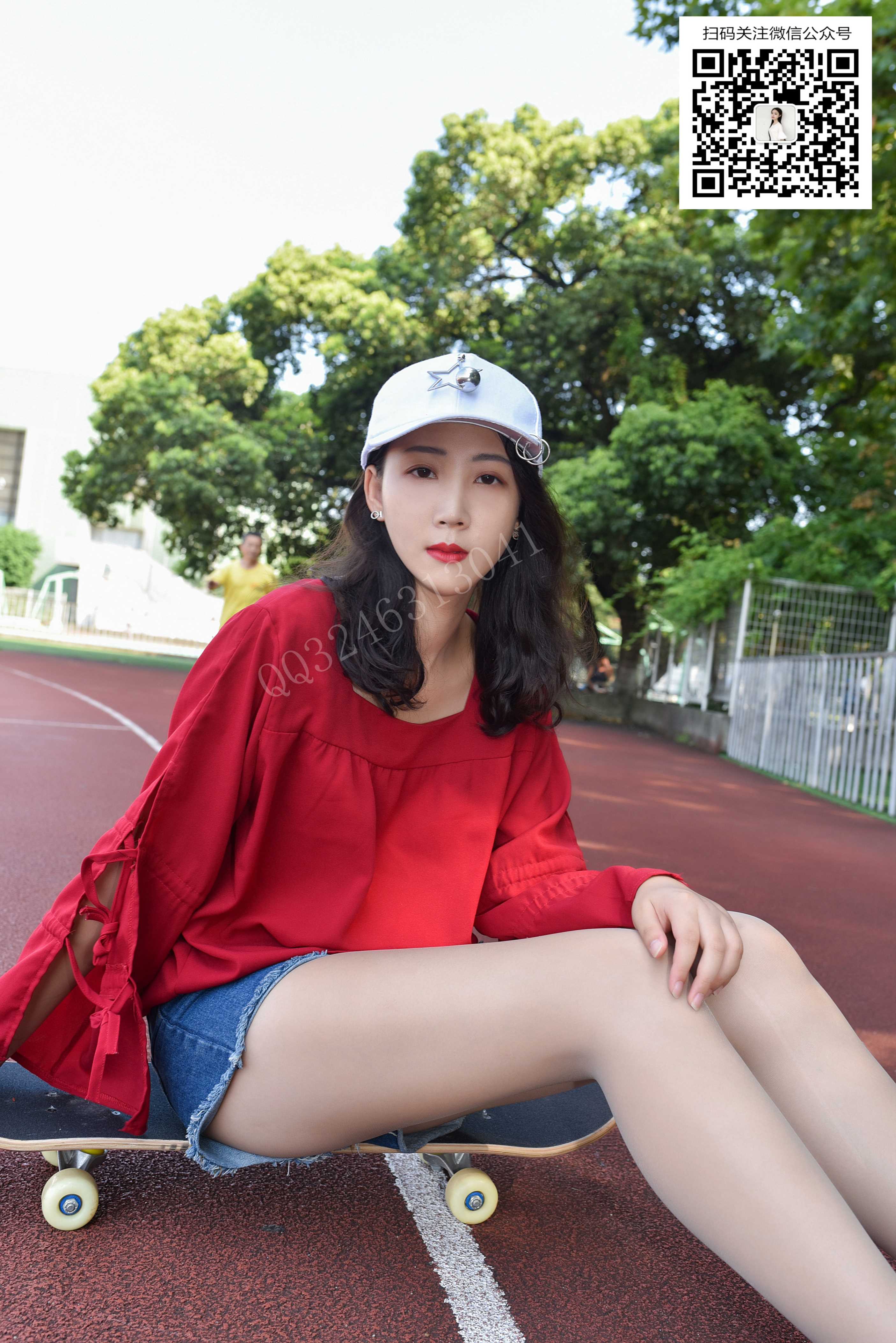 图片[7] - 大生模拍 No.078 悦悦-穿着丝袜玩滑板 [45P] - 机器猫次元 - 机器猫次元