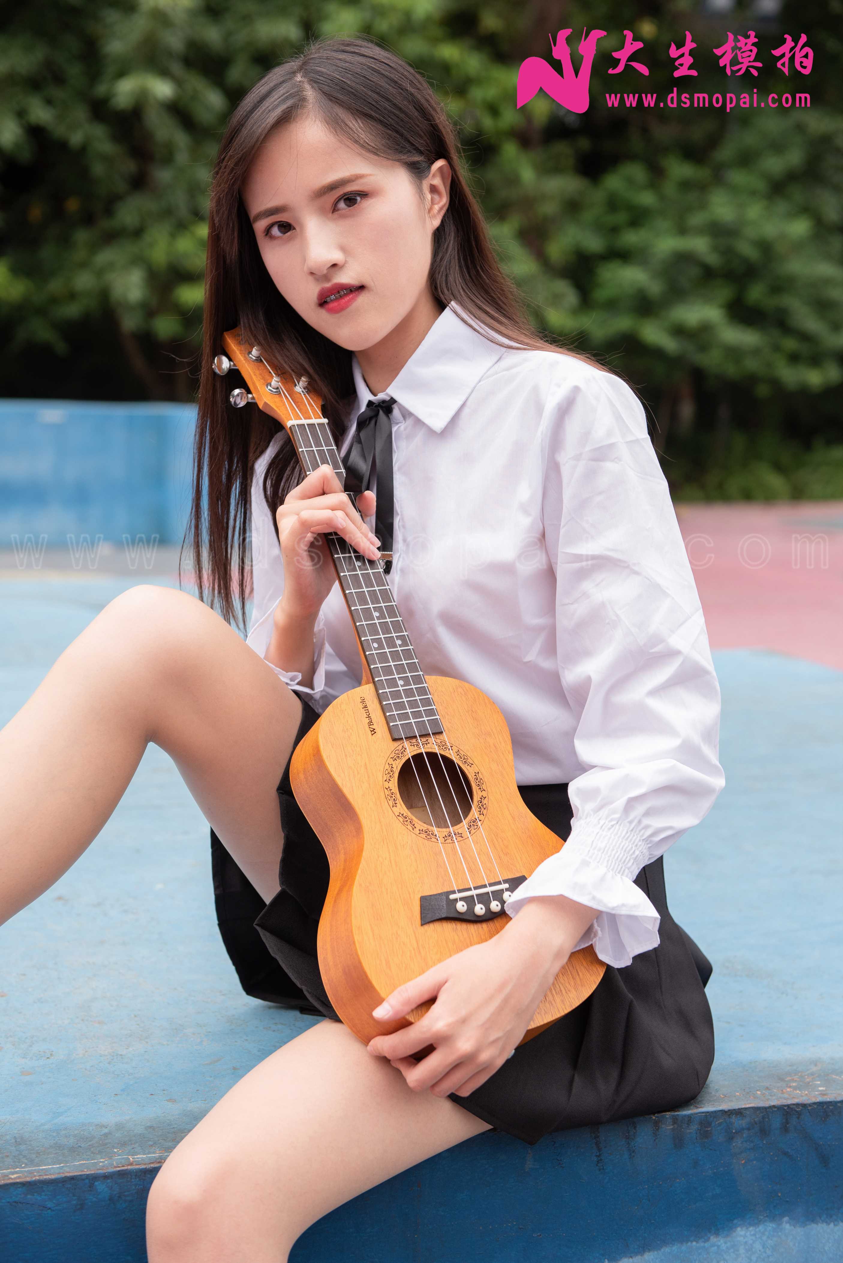 图片[4] - 大生模拍 No.150 师师 尤克里里女孩 [58P] - 机器猫次元 - 机器猫次元
