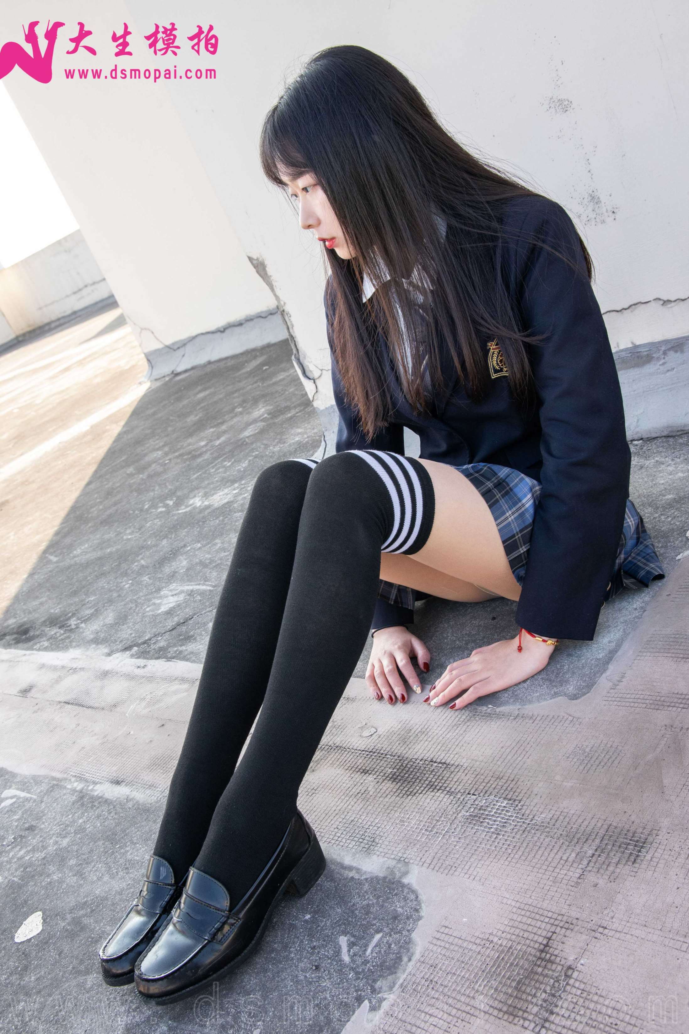 图片[1] - 大生模拍 NO.264 丹丹 可爱学院风少女[55P／666MB] - 机器猫次元 - 机器猫次元