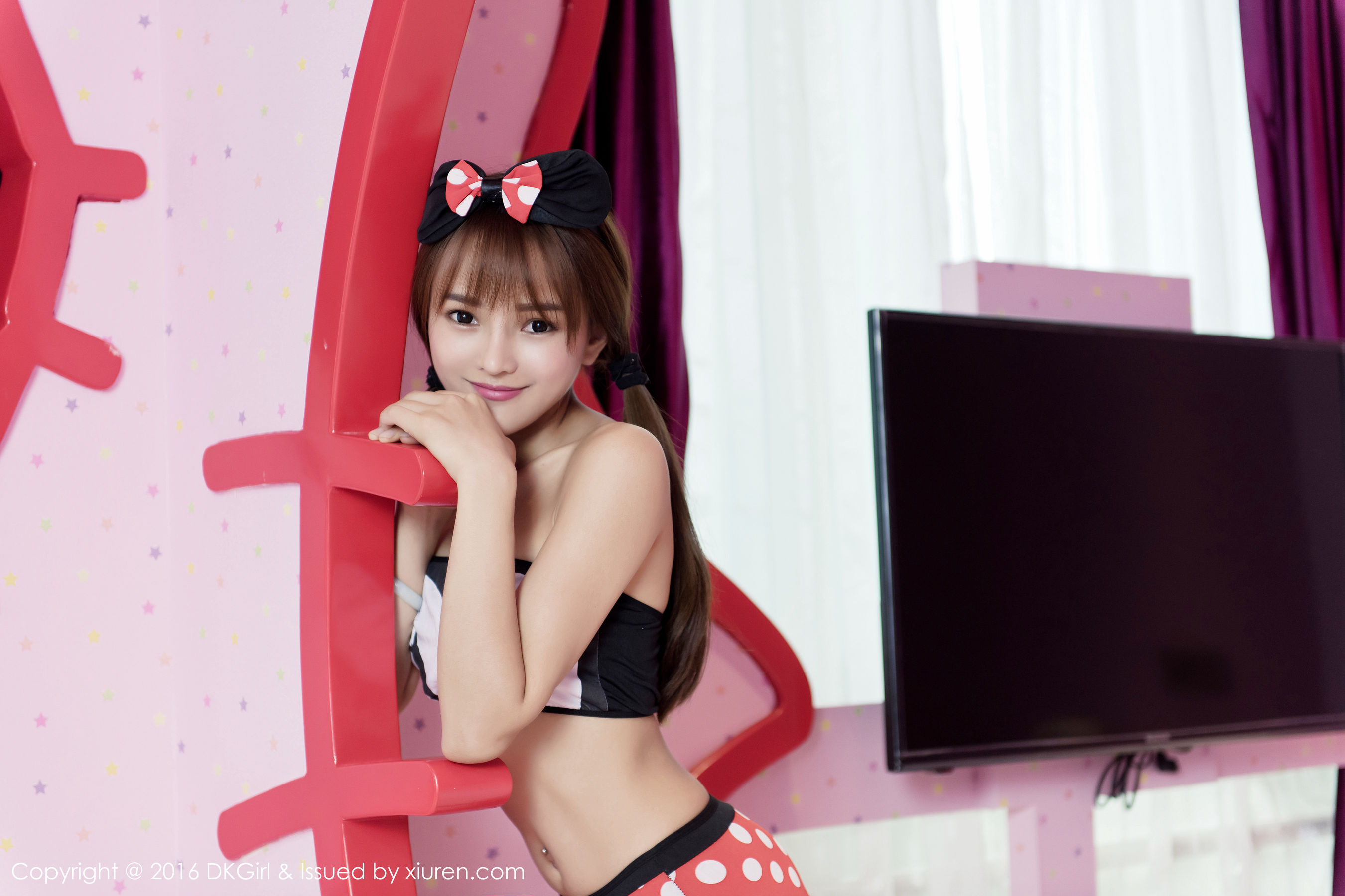 图片[3] - 岑雨桥《粉红圣诞主题系列》 御女郎DKGirl VOL.003 [53P] - 机器猫次元 - 机器猫次元