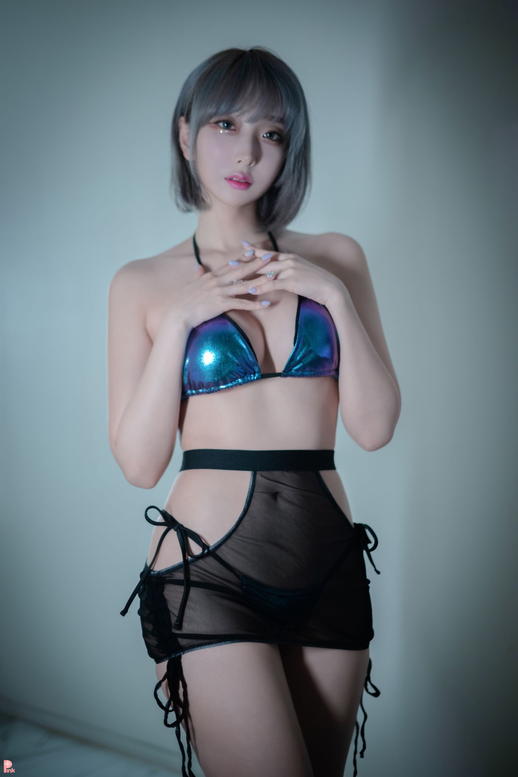图片[1] - PINK RIBBON Dayeon - E-bIKINI Blue [65P] - 机器猫次元 - 机器猫次元