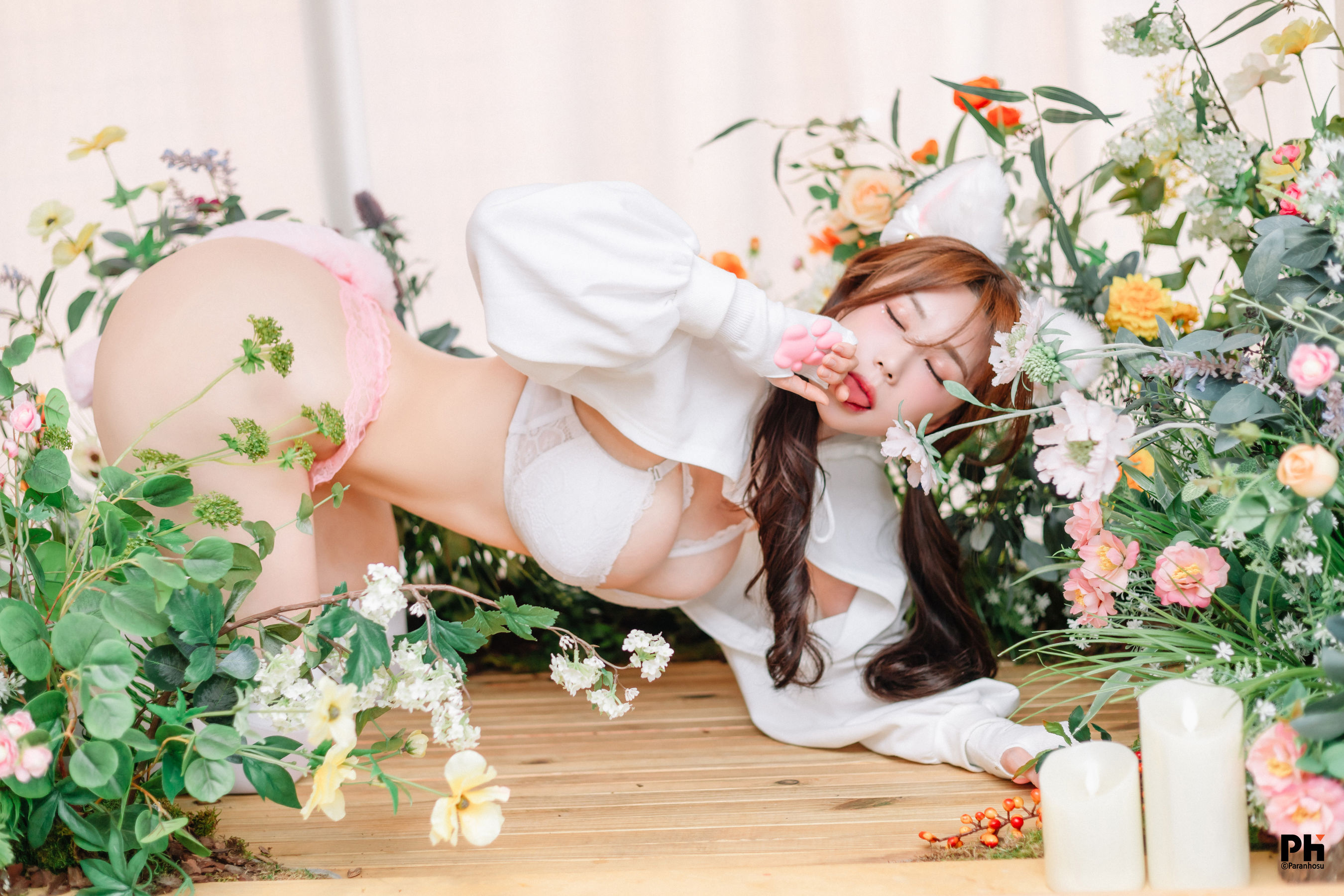 图片[4] - [Paranhosu] Sia - Meow Meow Punch [50P] - 机器猫次元 - 机器猫次元