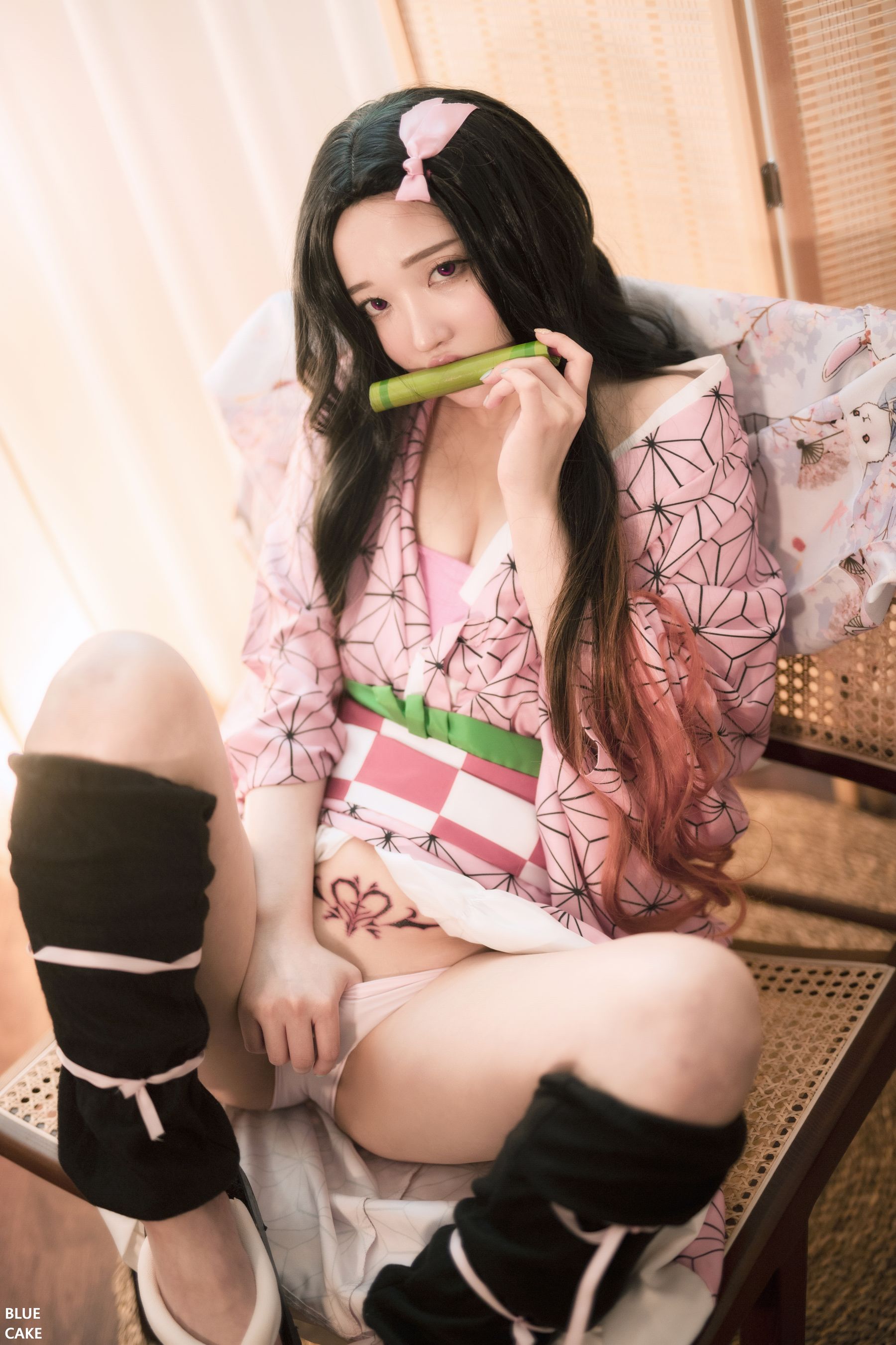 图片[4] - [BLUECAKE] Yeeun - Pink Oni [94P] - 机器猫次元 - 机器猫次元