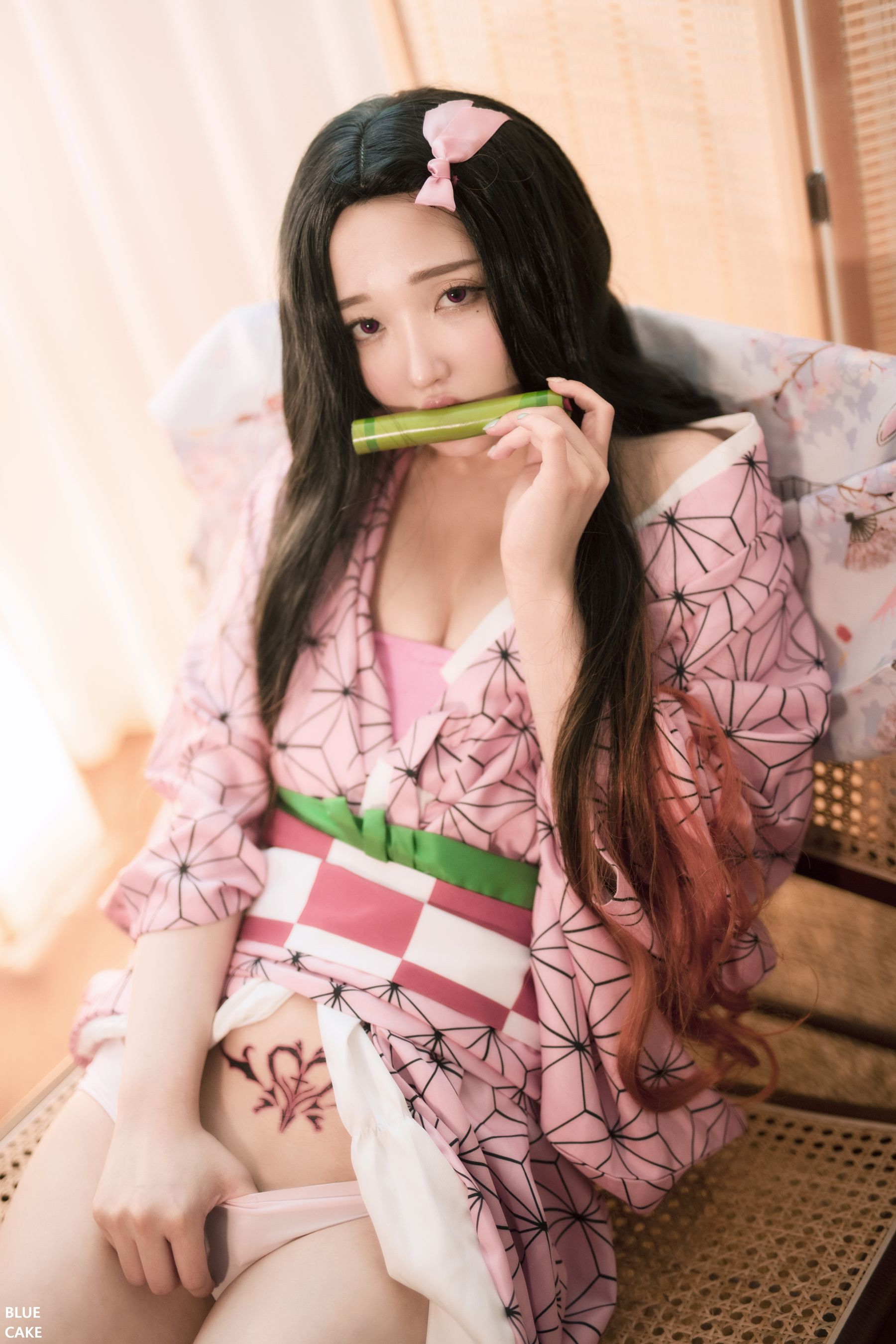 图片[3] - [BLUECAKE] Yeeun - Pink Oni [94P] - 机器猫次元 - 机器猫次元