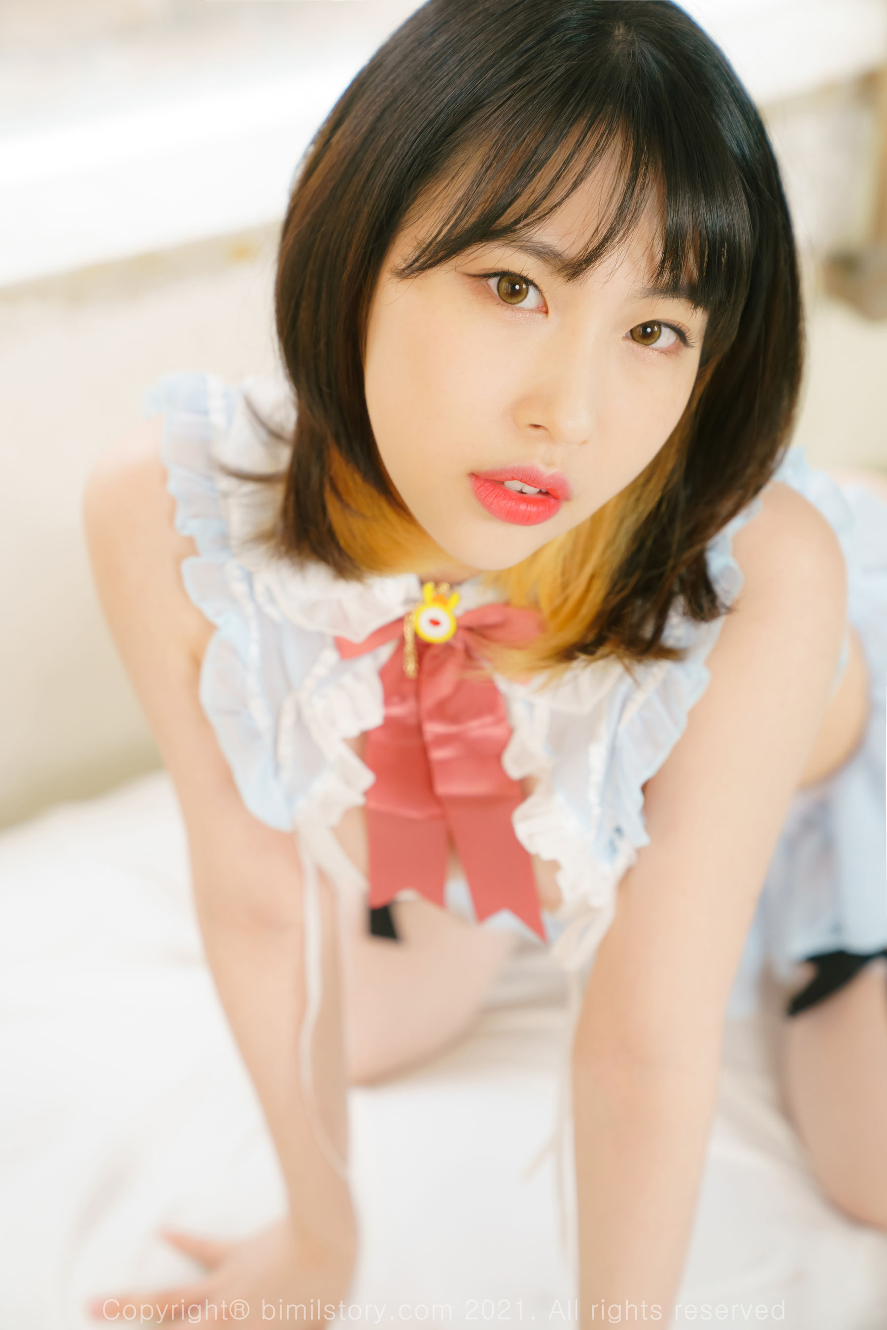图片[5] - [Bimilstory] Uhye - No.01 Cute Maid [87P] - 机器猫次元 - 机器猫次元