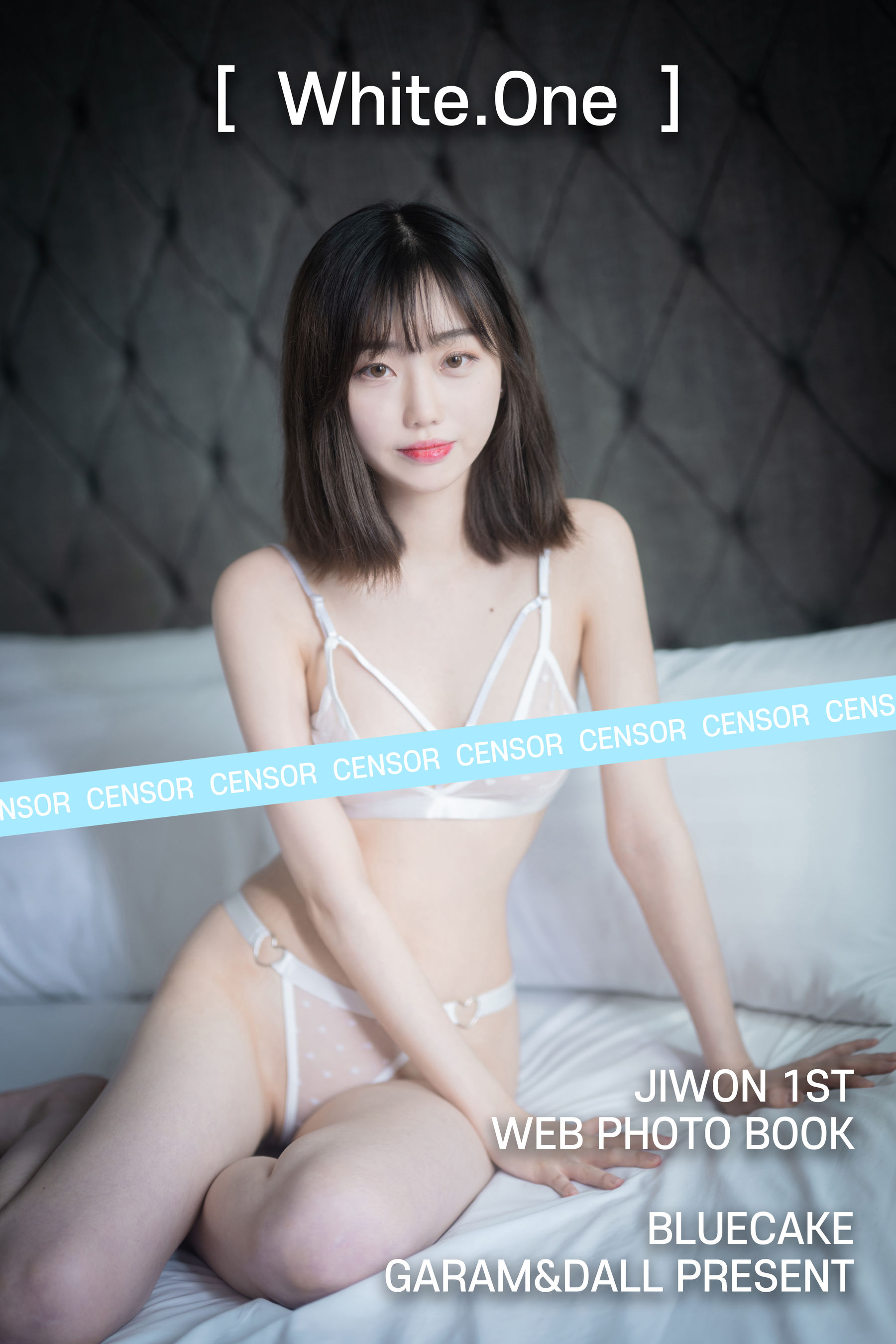 图片[1] - [BLUECAKE] JiWon - White.One [92P] - 机器猫次元 - 机器猫次元