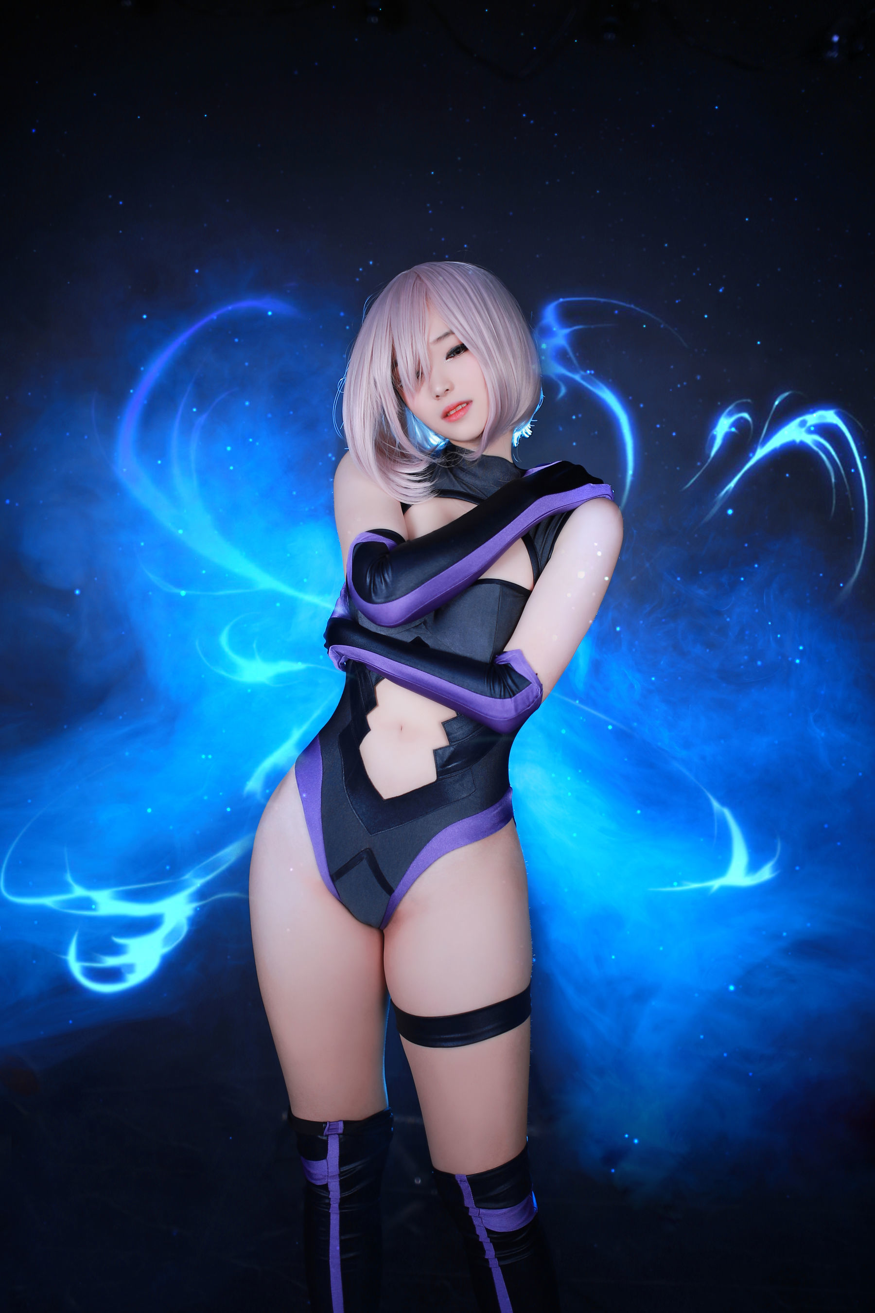 图片[1] - 韩国妹子BamBi - Fate_Grand Order - Mash Kyrielight (Shielder) [22P] - 机器猫次元 - 机器猫次元