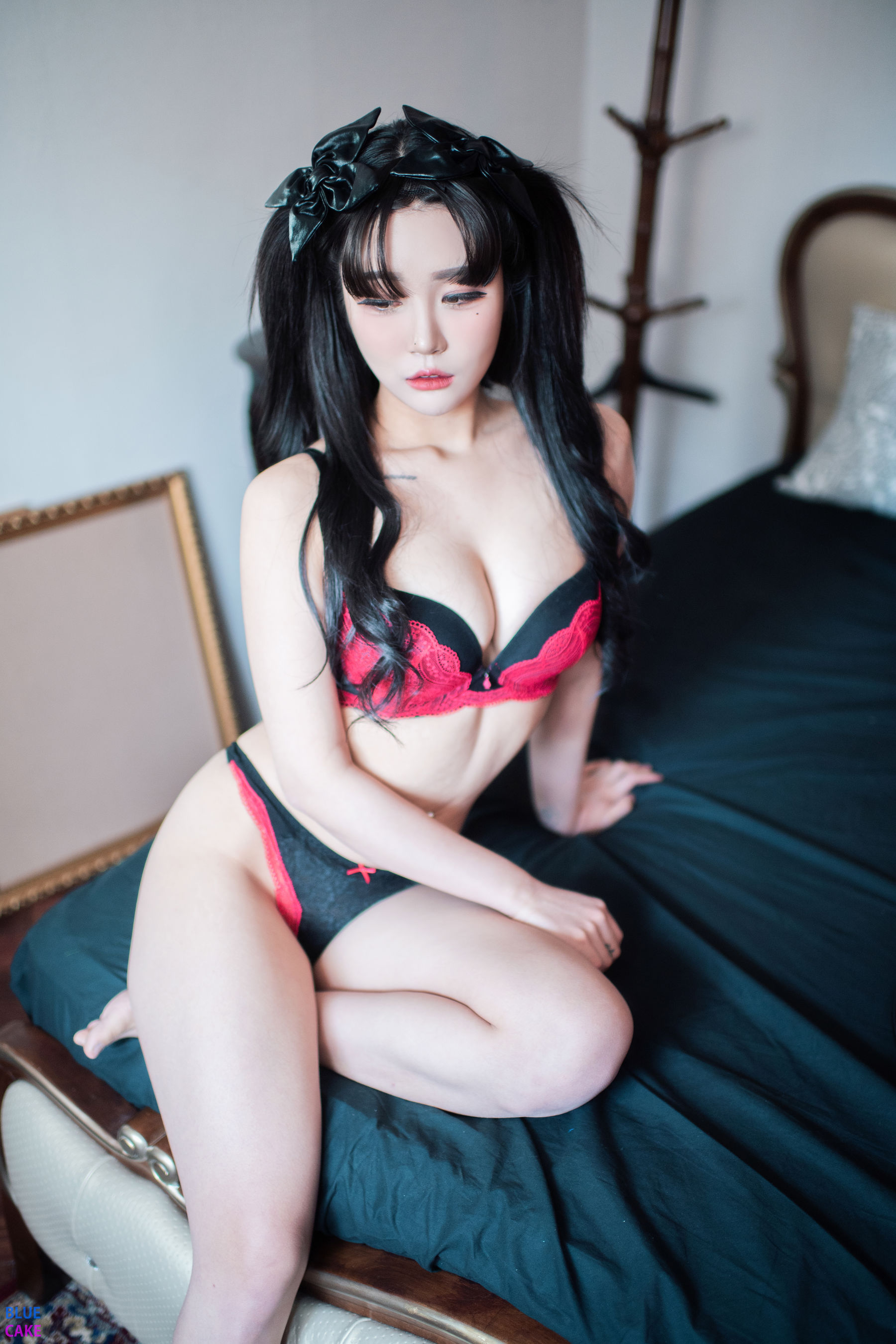 图片[8] - [BLUECAKE] Bomi & Zia - Fate Saber x Thosaka Rin [128P] - 机器猫次元 - 机器猫次元
