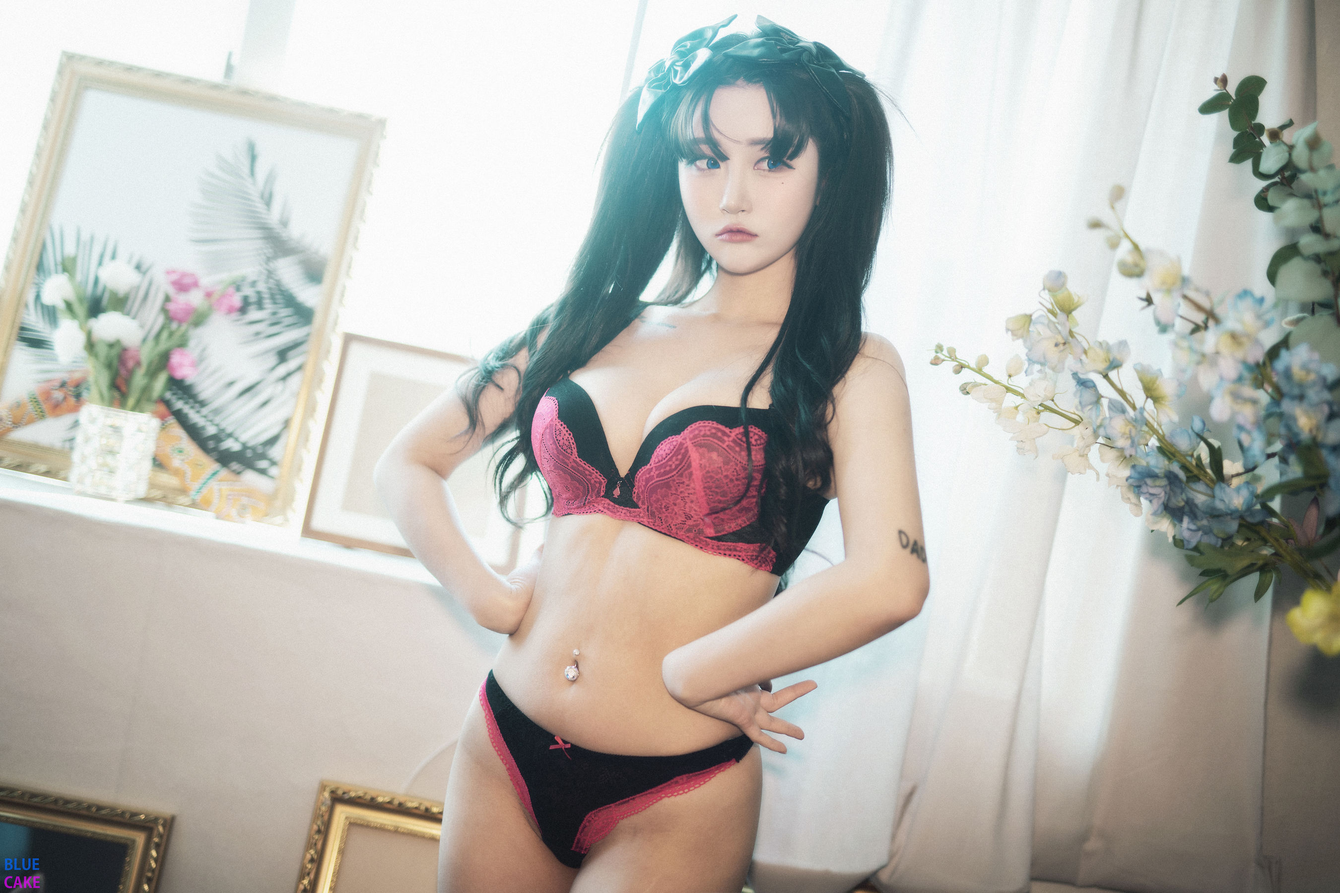 图片[6] - [BLUECAKE] Bomi & Zia - Fate Saber x Thosaka Rin [128P] - 机器猫次元 - 机器猫次元
