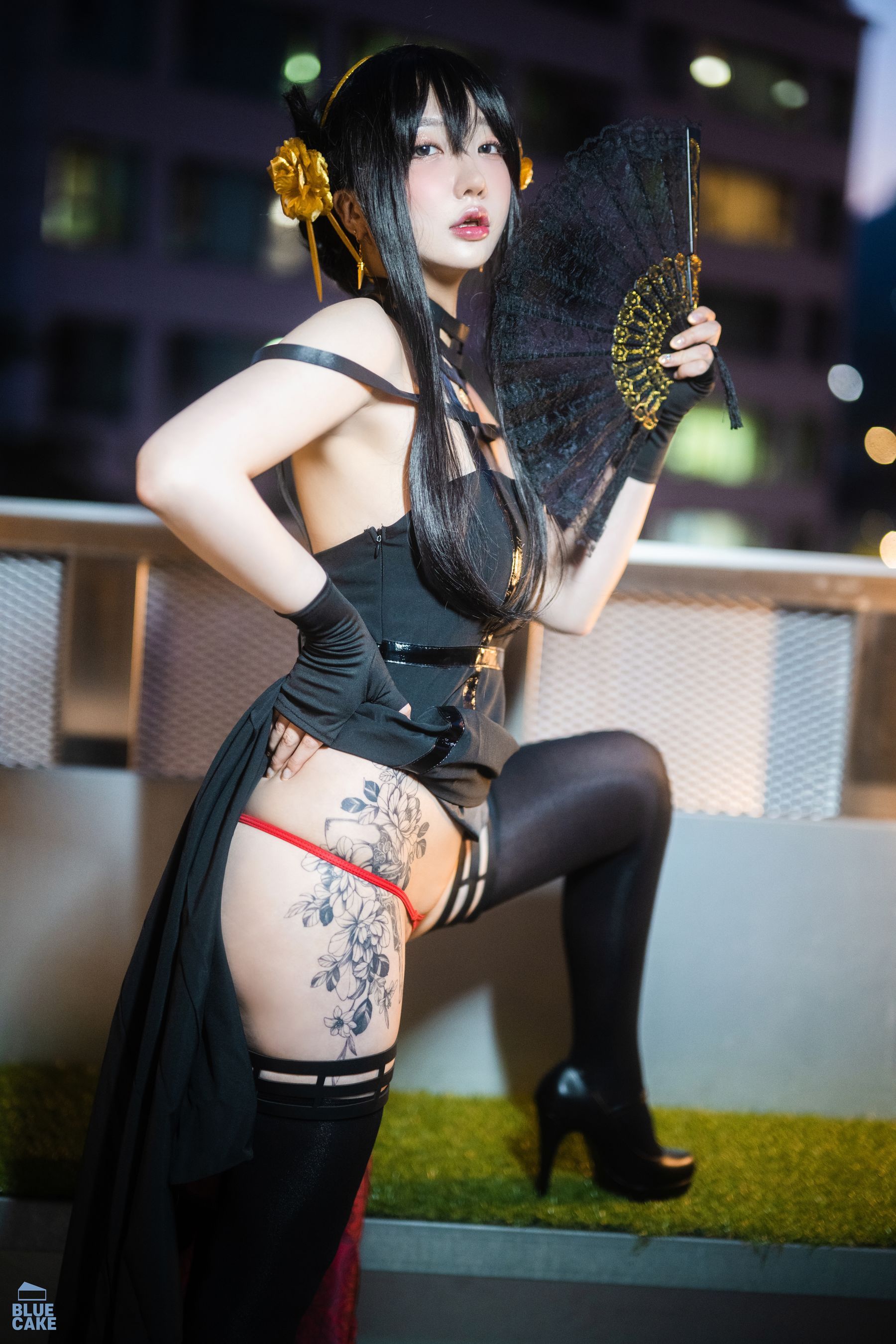 图片[5] - [BLUECAKE] YeEun - Black Rose [81P] - 机器猫次元 - 机器猫次元