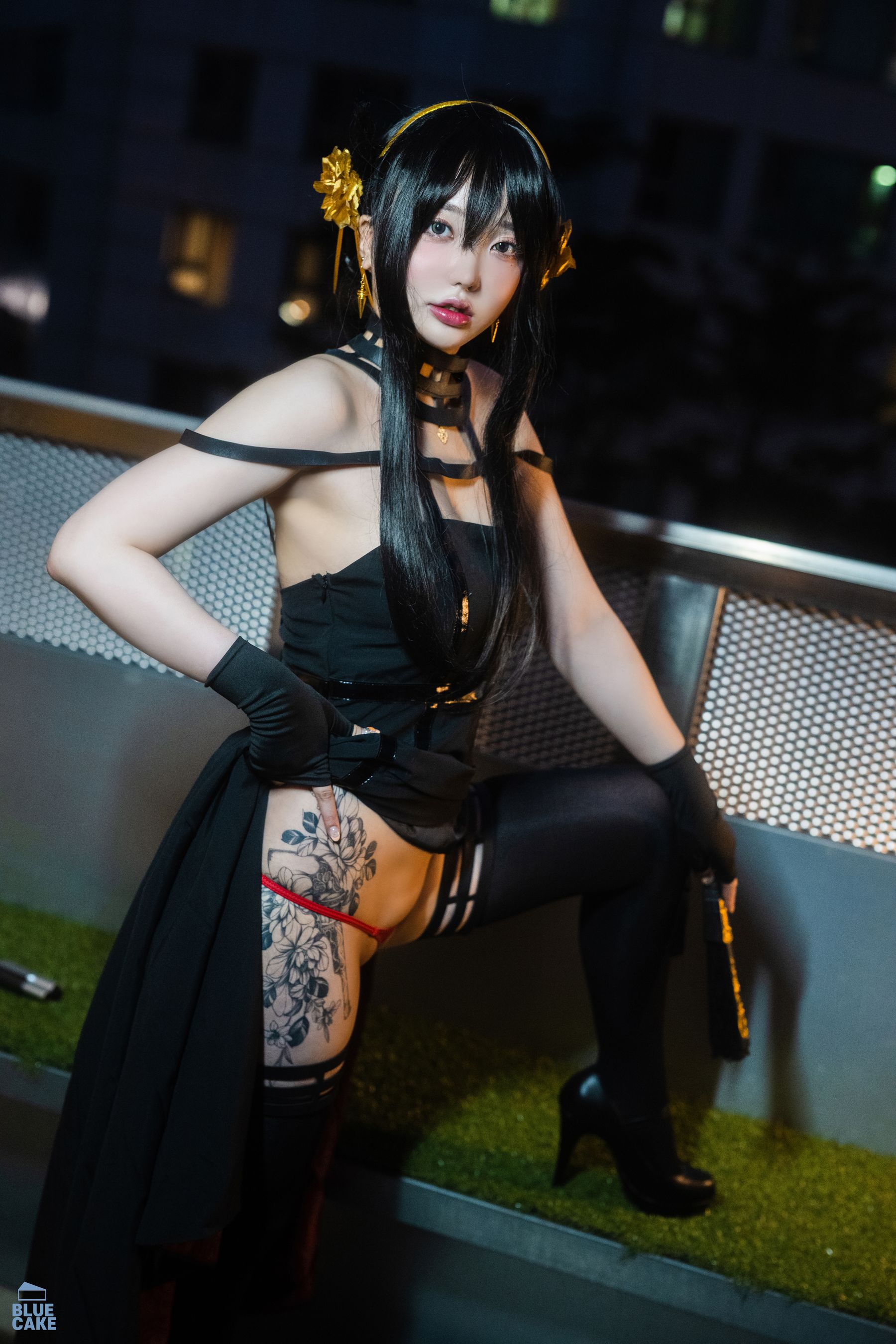 图片[3] - [BLUECAKE] YeEun - Black Rose [81P] - 机器猫次元 - 机器猫次元