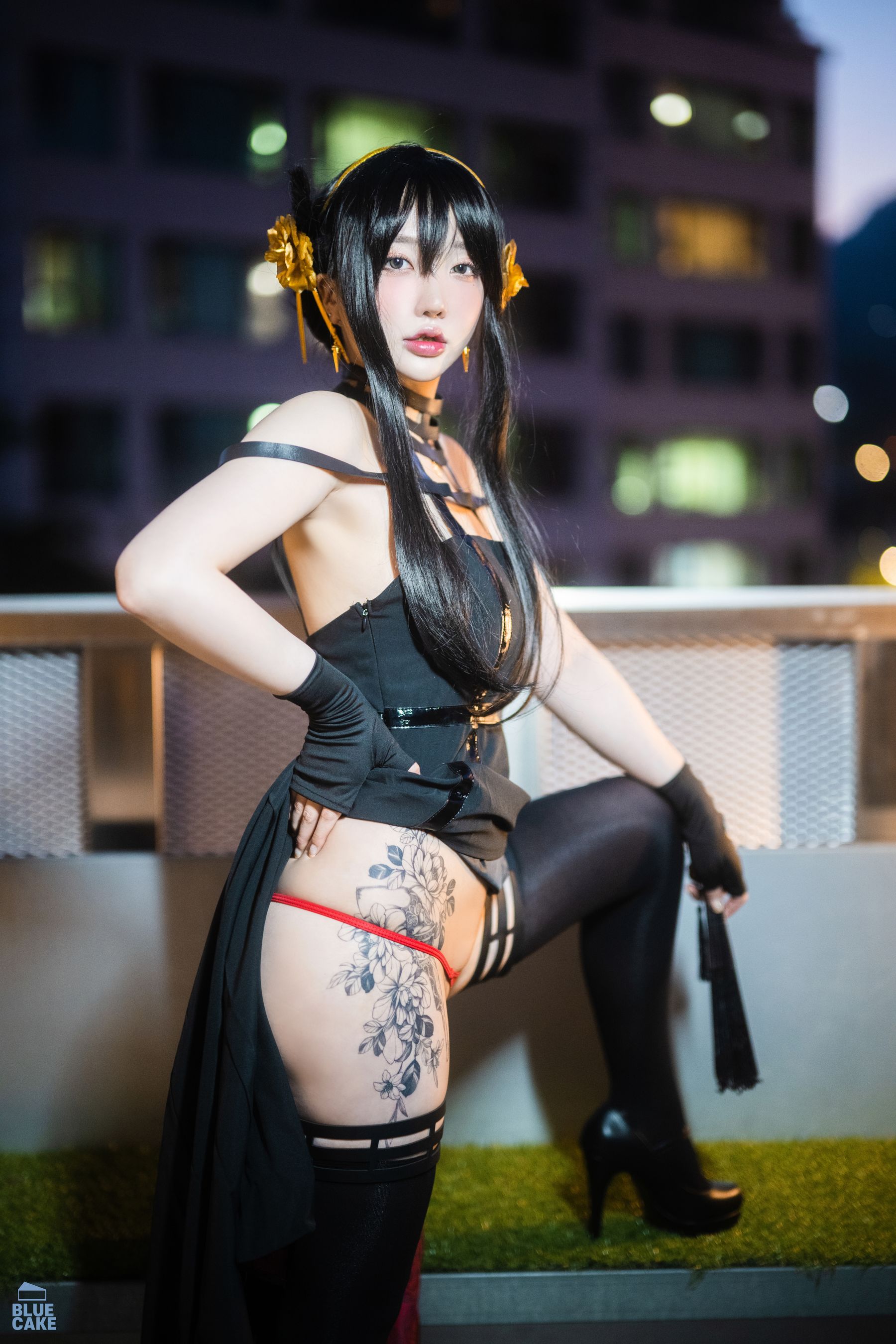 图片[4] - [BLUECAKE] YeEun - Black Rose [81P] - 机器猫次元 - 机器猫次元