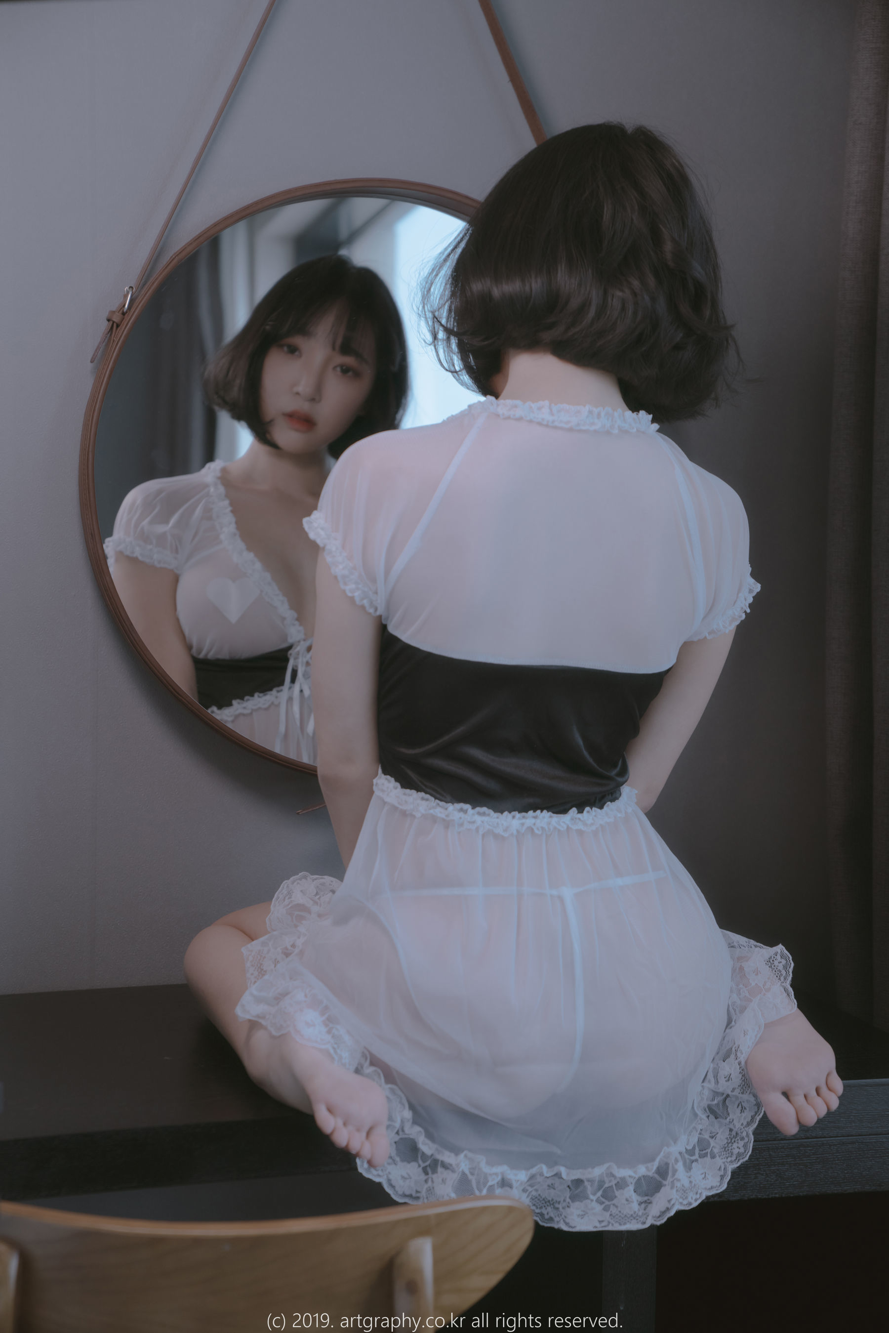 图片[5] - [ARTGRAVIA] VOL.069 姜仁卿 - 透视睡衣+古典红色睡袍 [45P] - 机器猫次元 - 机器猫次元
