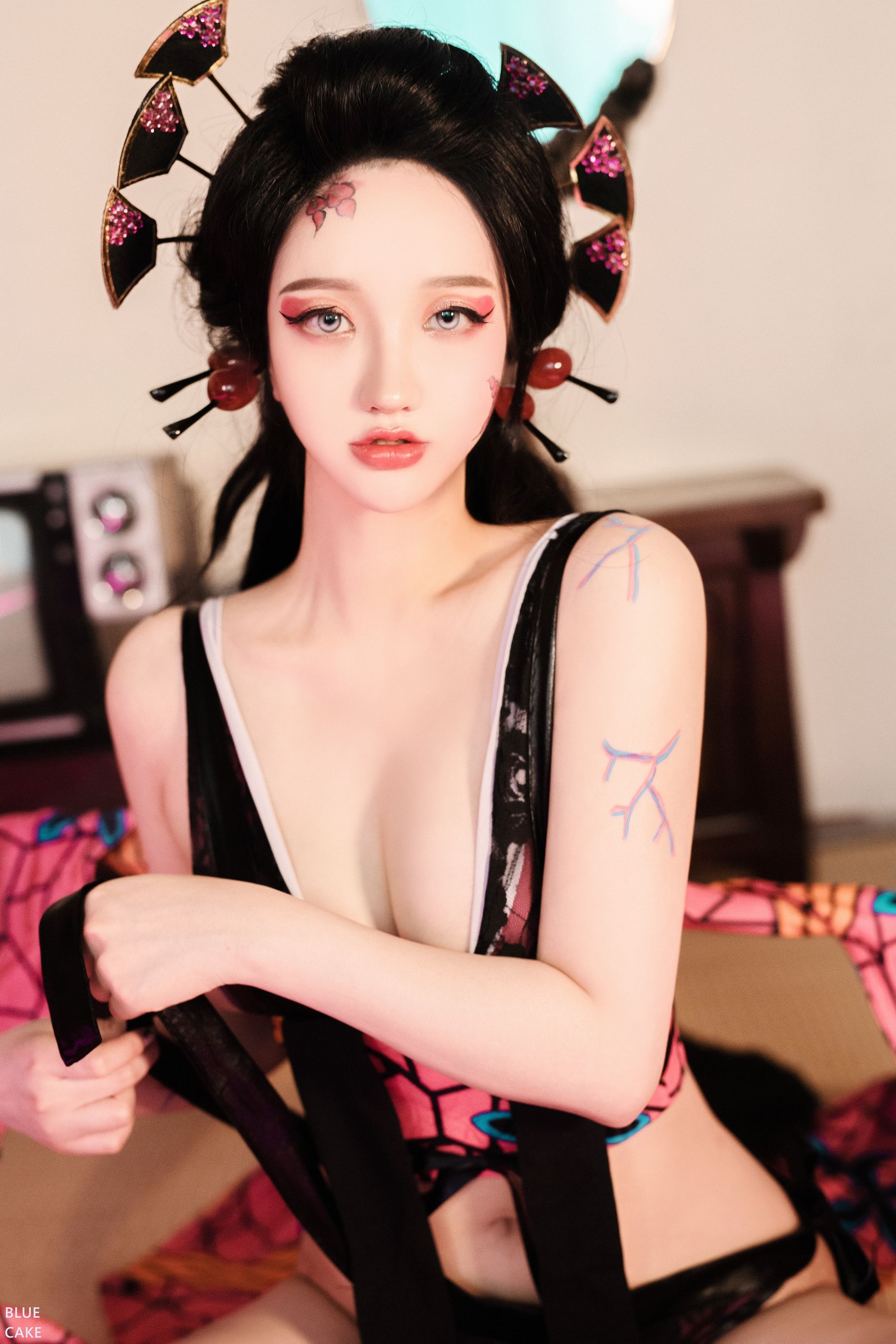 图片[5] - [BLUECAKE] YeEun - Red Oni [103P] - 机器猫次元 - 机器猫次元