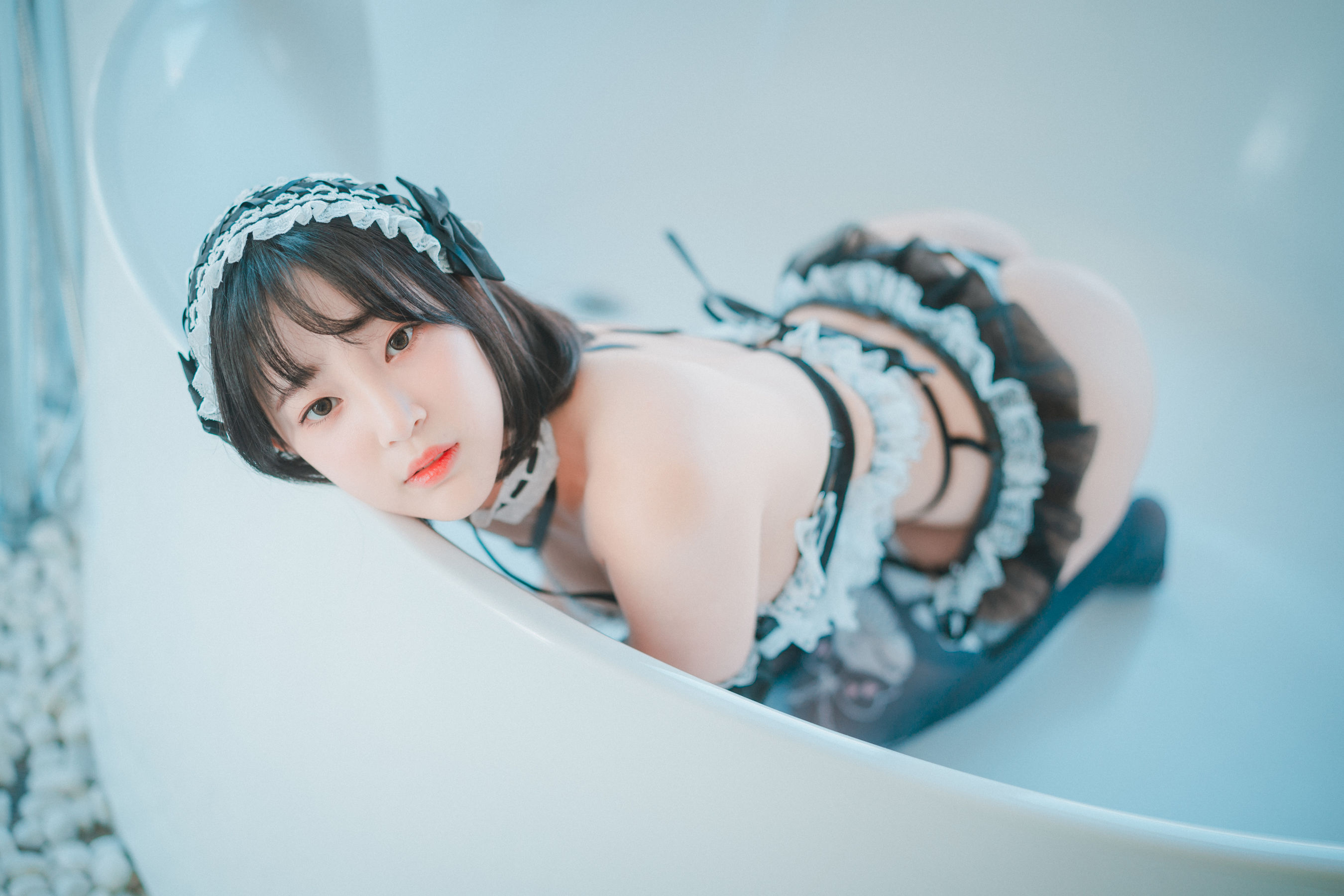图片[5] - [DJAWA] Kang Inkyung - Maid in Lace Limitation [51P] - 机器猫次元 - 机器猫次元