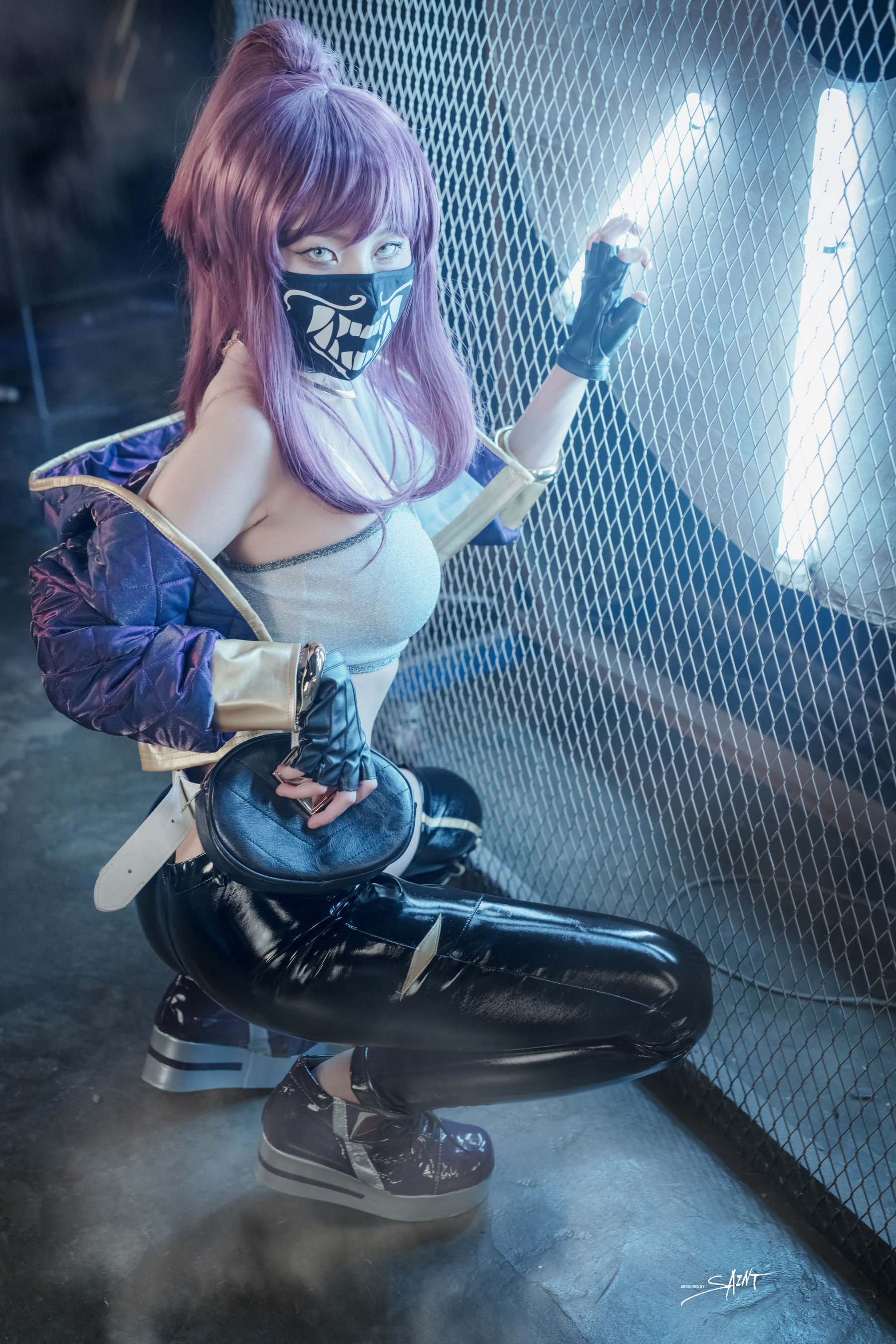 图片[2] - [saintphotolife] Yuna - Yuna's Cos Vol.04 KDA Akali & Nier Automata [65P] - 机器猫次元 - 机器猫次元