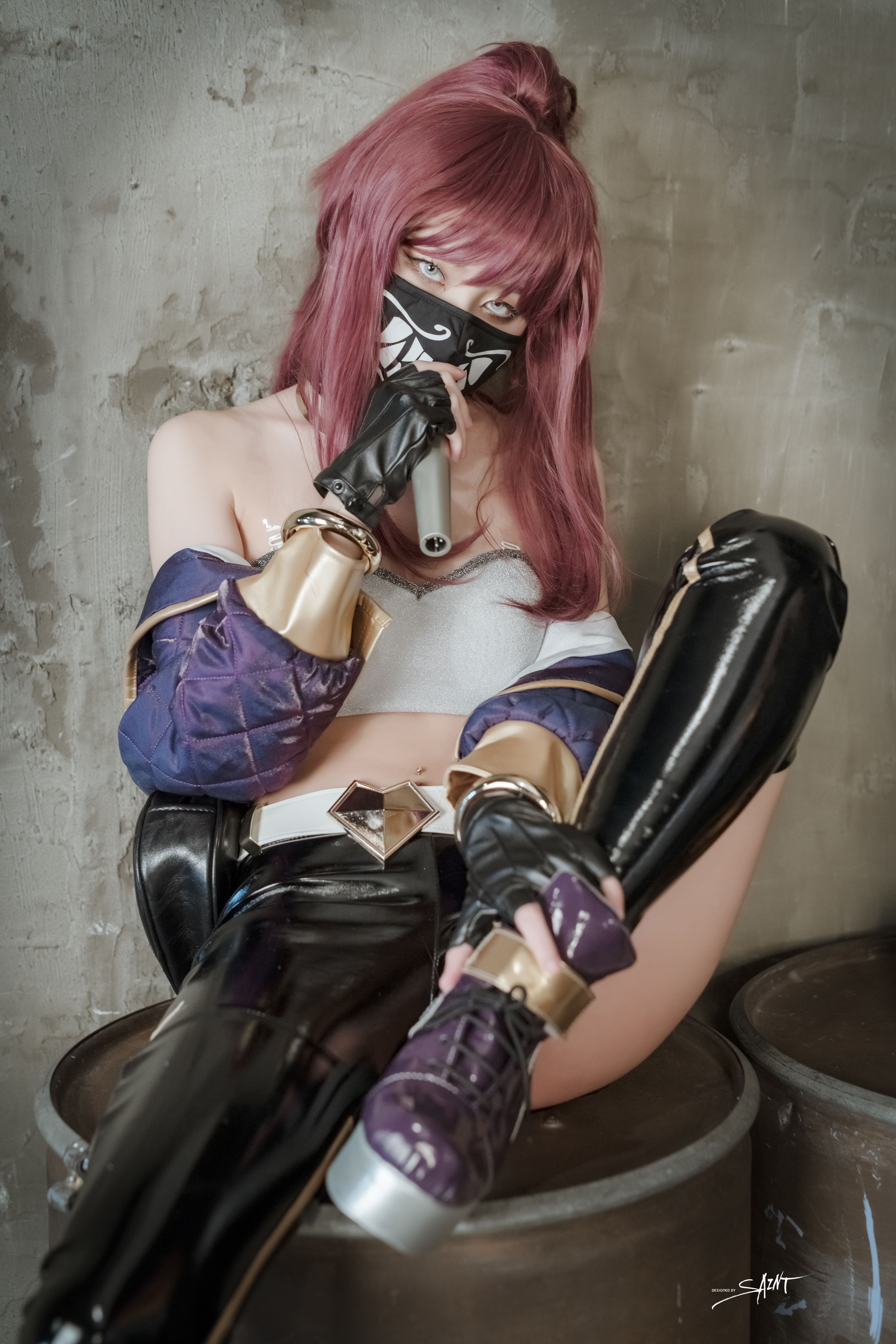 图片[8] - [saintphotolife] Yuna - Yuna's Cos Vol.04 KDA Akali & Nier Automata [65P] - 机器猫次元 - 机器猫次元
