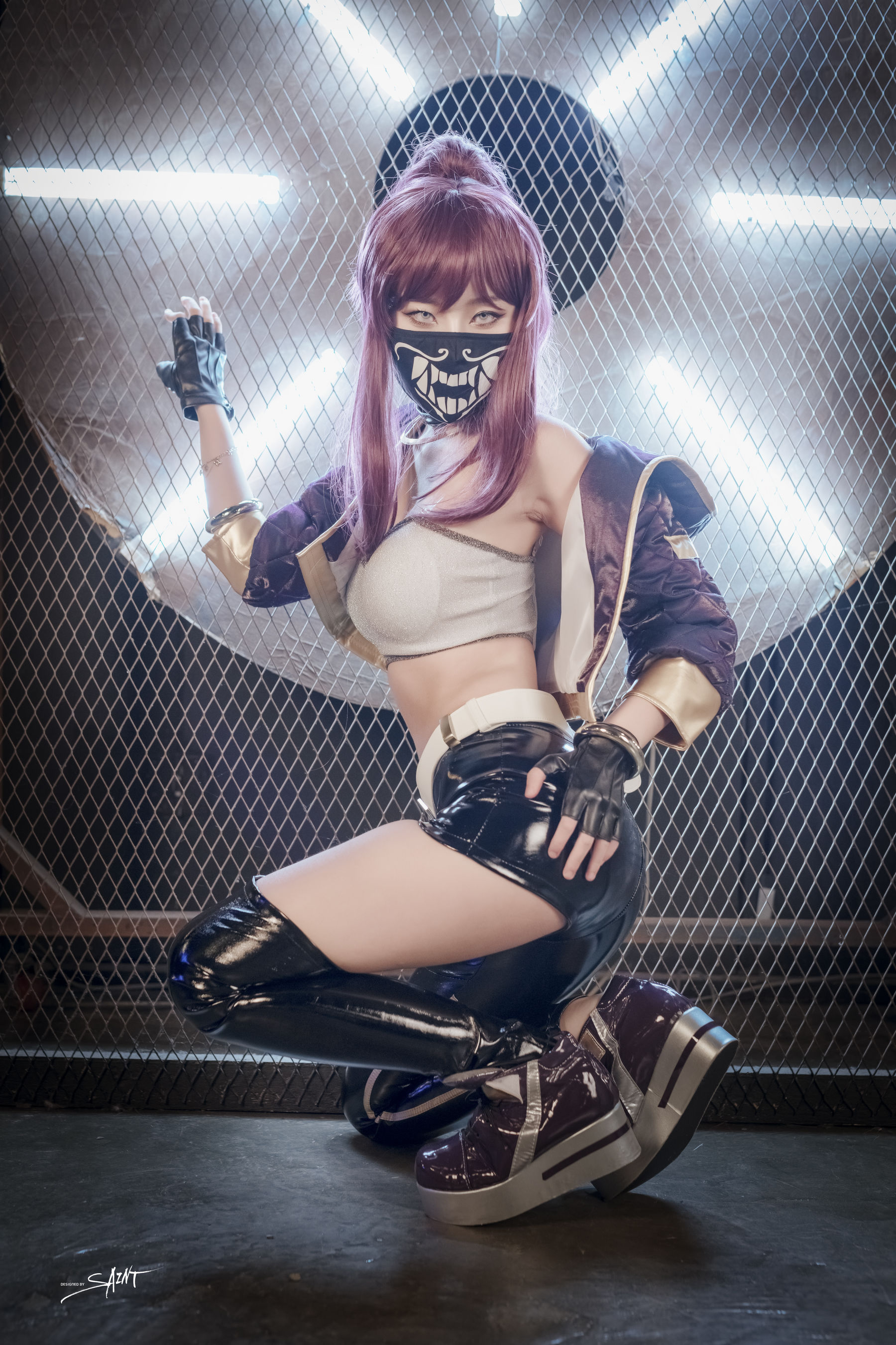 图片[3] - [saintphotolife] Yuna - Yuna's Cos Vol.04 KDA Akali & Nier Automata [65P] - 机器猫次元 - 机器猫次元