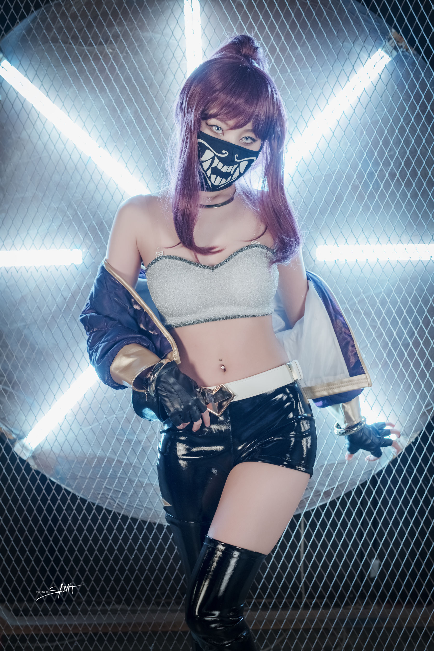 图片[5] - [saintphotolife] Yuna - Yuna's Cos Vol.04 KDA Akali & Nier Automata [65P] - 机器猫次元 - 机器猫次元