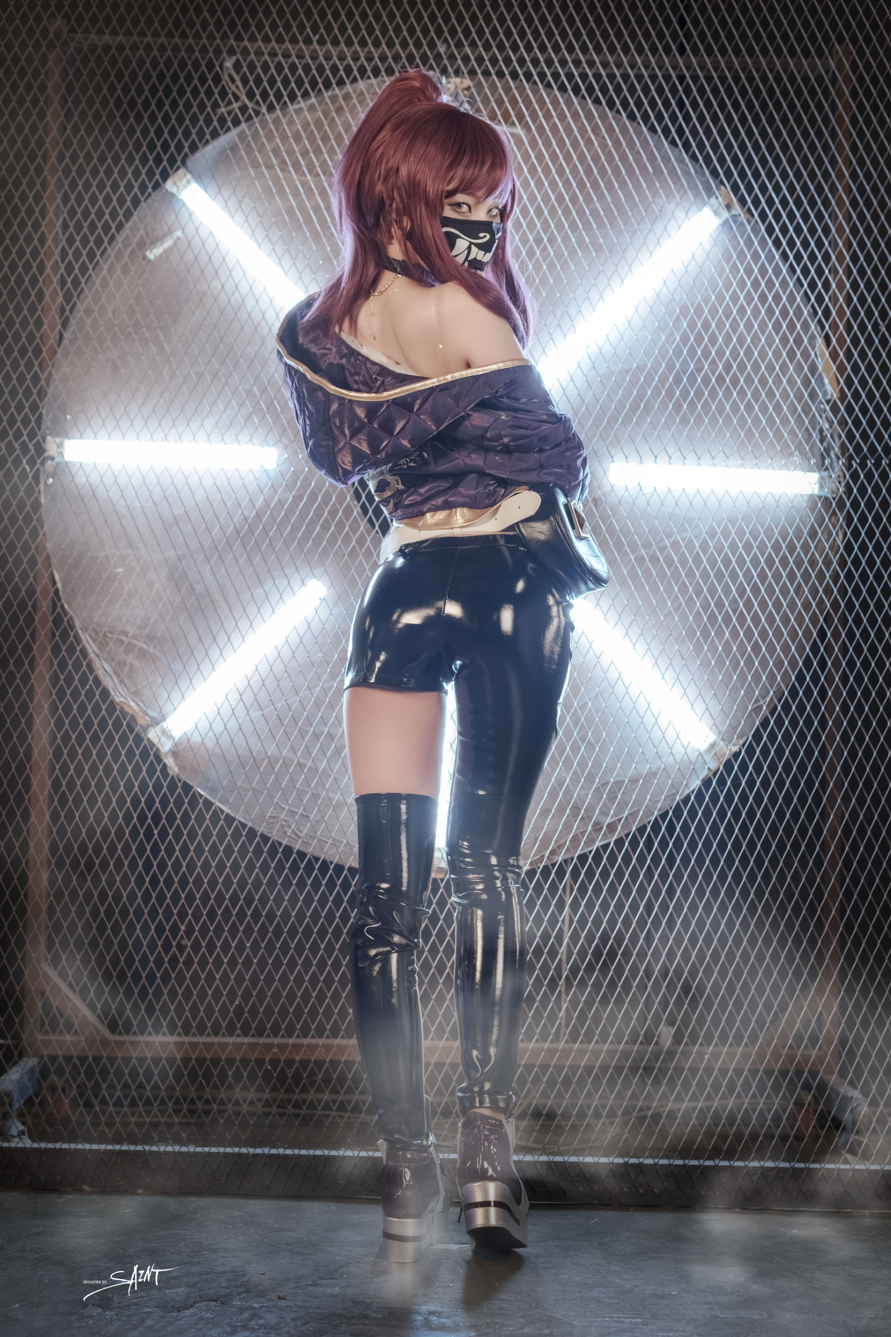 图片[4] - [saintphotolife] Yuna - Yuna's Cos Vol.04 KDA Akali & Nier Automata [65P] - 机器猫次元 - 机器猫次元