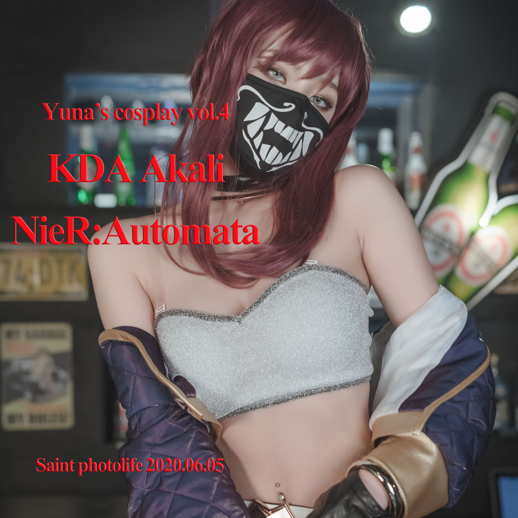 图片[1] - [saintphotolife] Yuna - Yuna's Cos Vol.04 KDA Akali & Nier Automata [65P] - 机器猫次元 - 机器猫次元