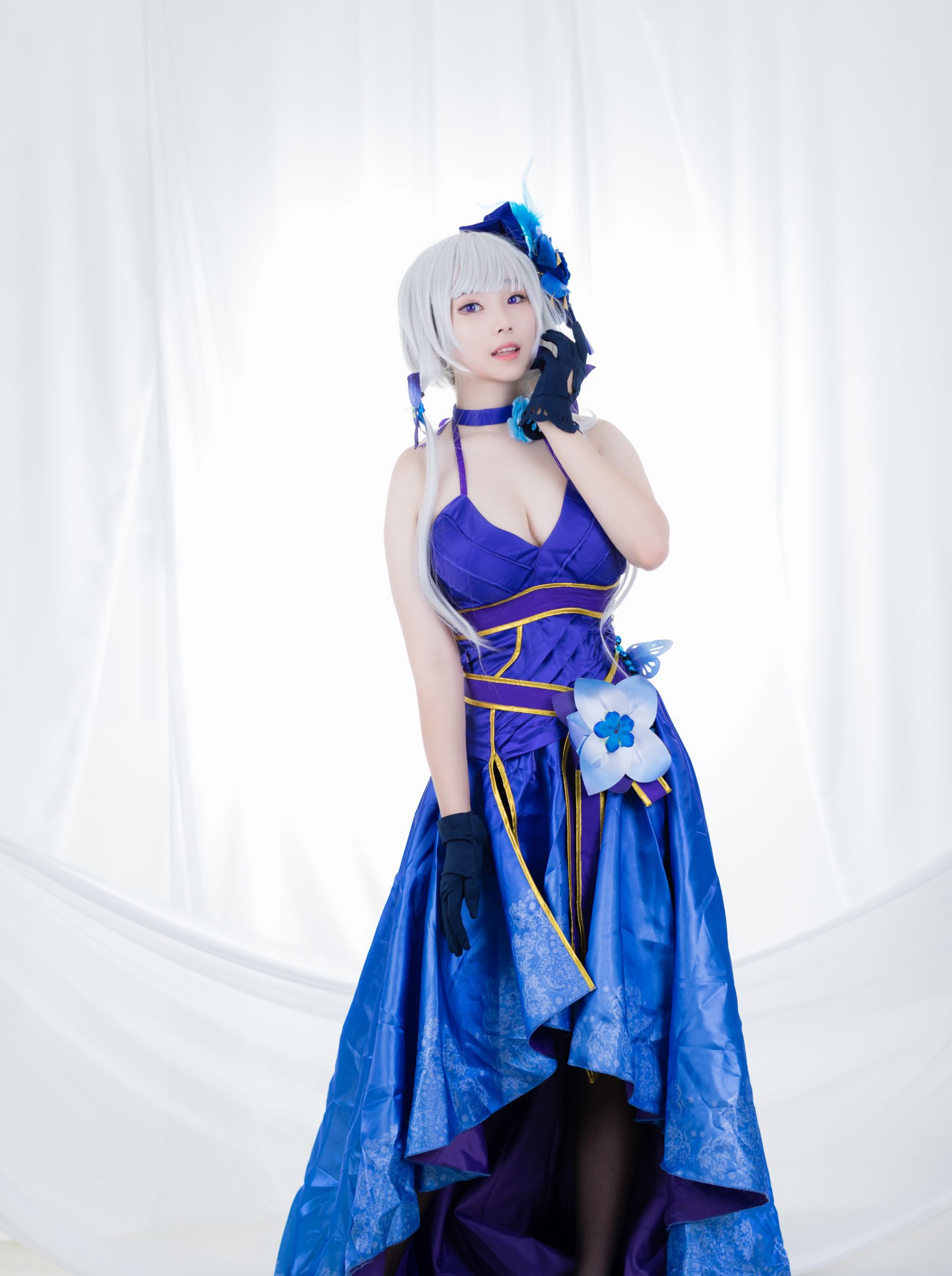 图片[3] - [ARTGRAVIA] 韩国妹子 BamBi写真 - Azur Lane - Illustrious (Never-Ending Tea Party ver.) [42P] - 机器猫次元 - 机器猫次元