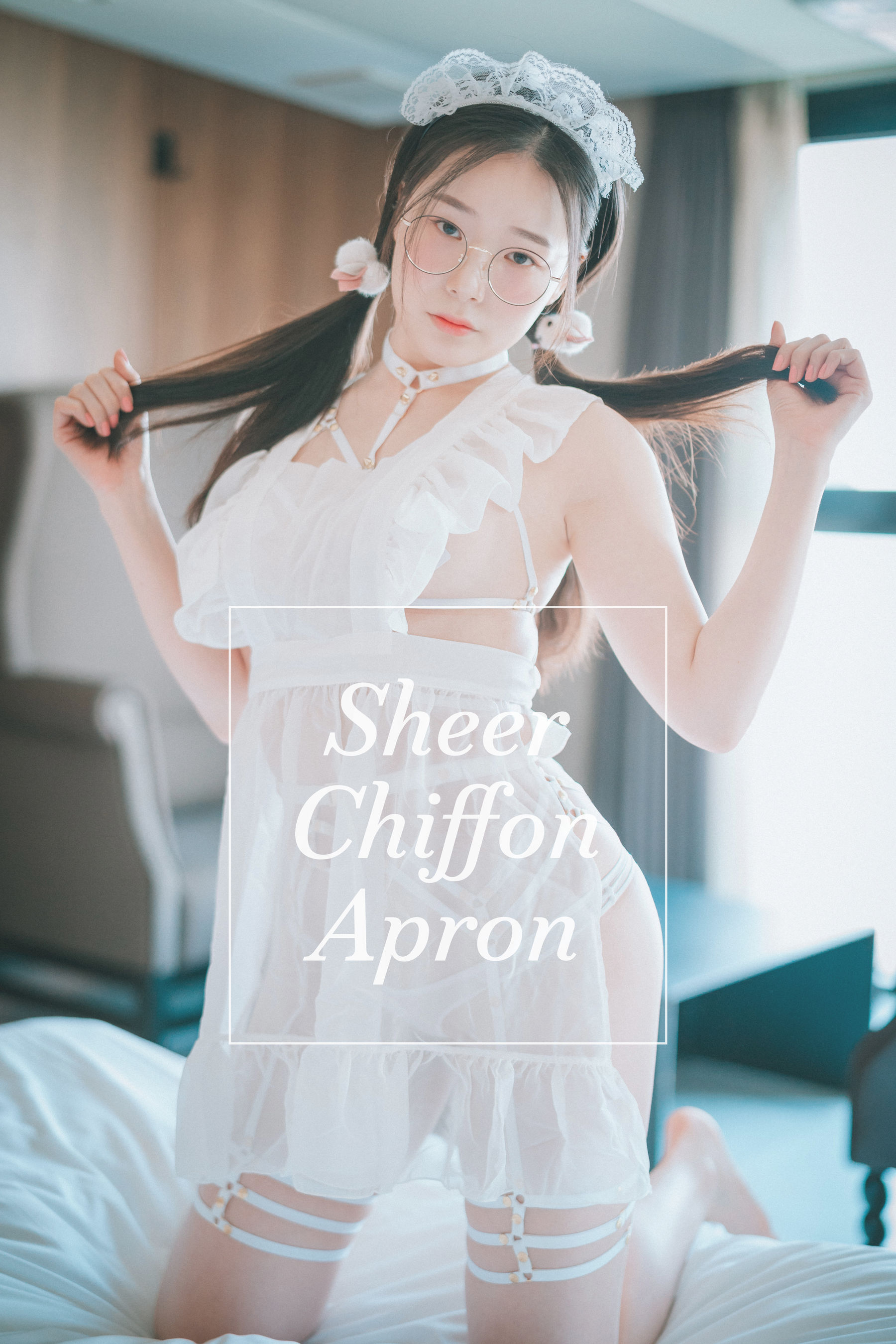 图片[1] - [DJAWA] PIA - Sheer Chiffon Apron [65P] - 机器猫次元 - 机器猫次元