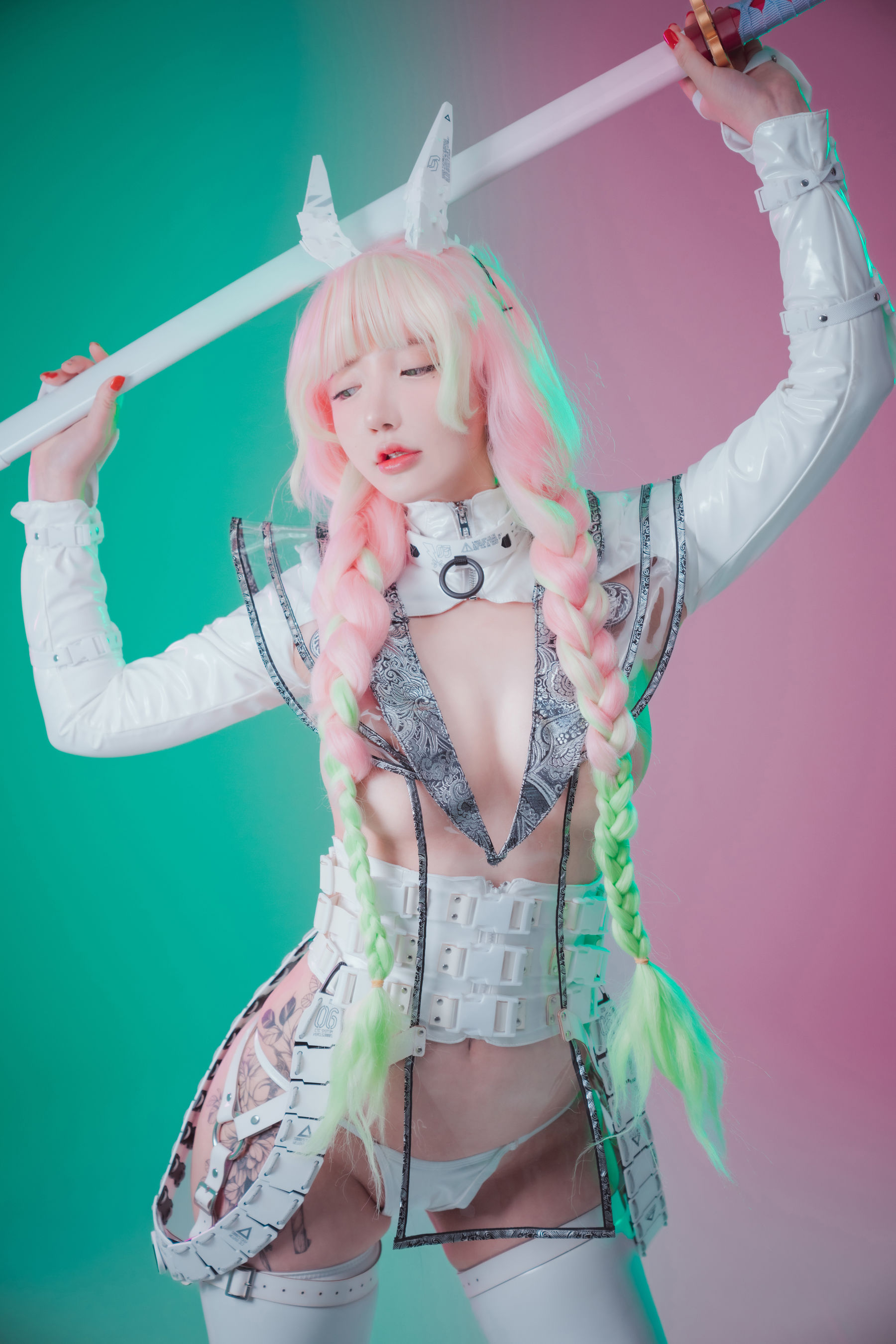 图片[8] - [DJAWA] Yeeun - Cyber Hunter Mitsuri [52P] - 机器猫次元 - 机器猫次元