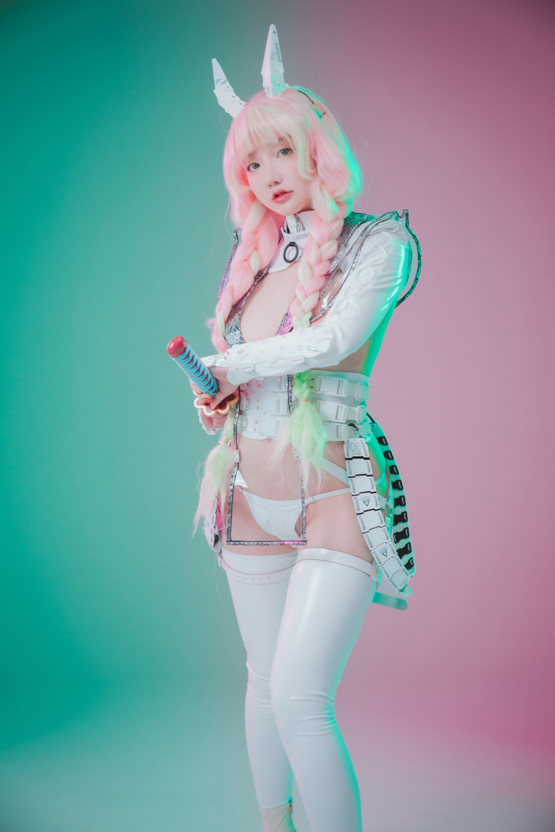 图片[2] - [DJAWA] Yeeun - Cyber Hunter Mitsuri [52P] - 机器猫次元 - 机器猫次元