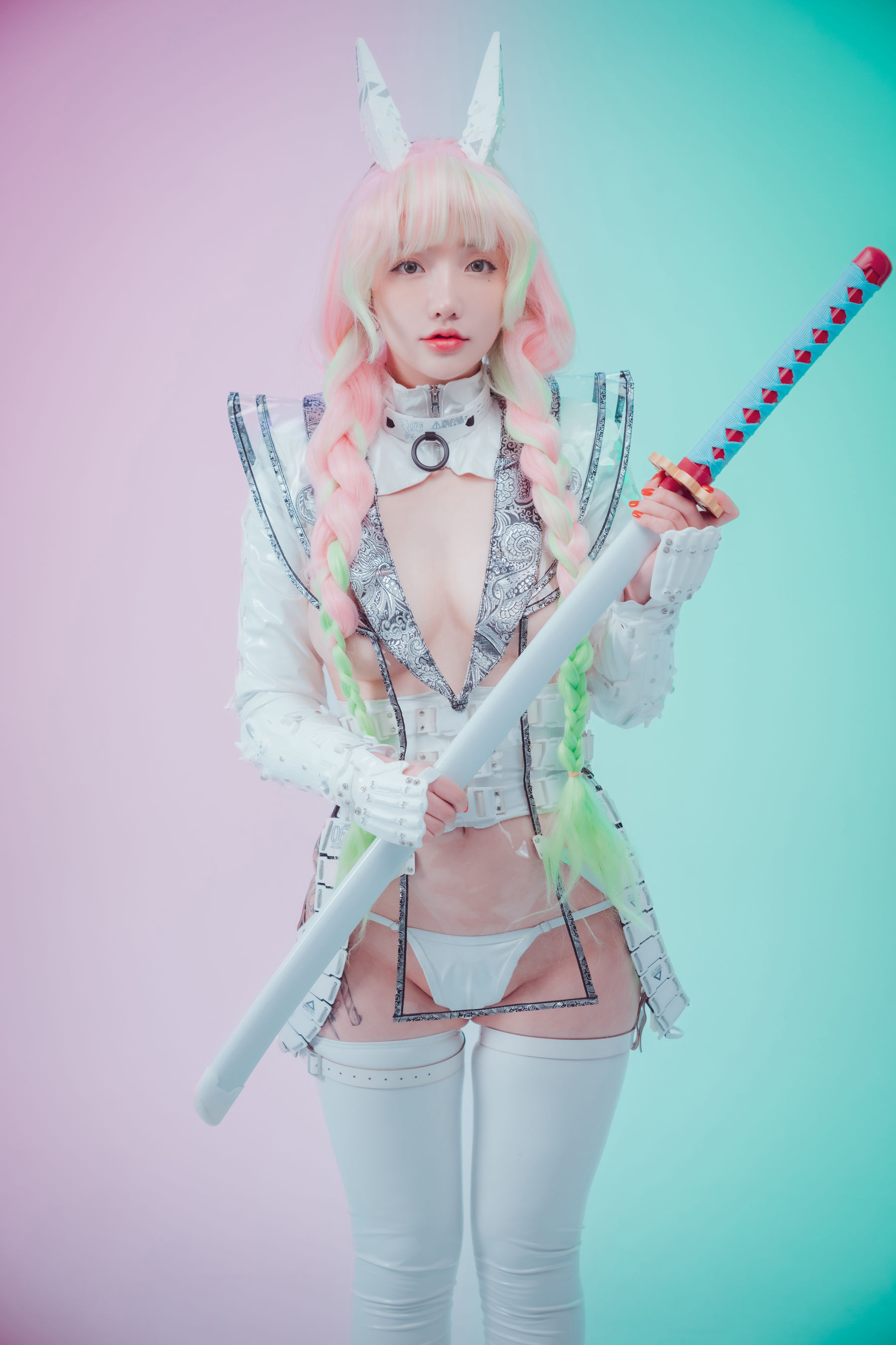 图片[3] - [DJAWA] Yeeun - Cyber Hunter Mitsuri [52P] - 机器猫次元 - 机器猫次元