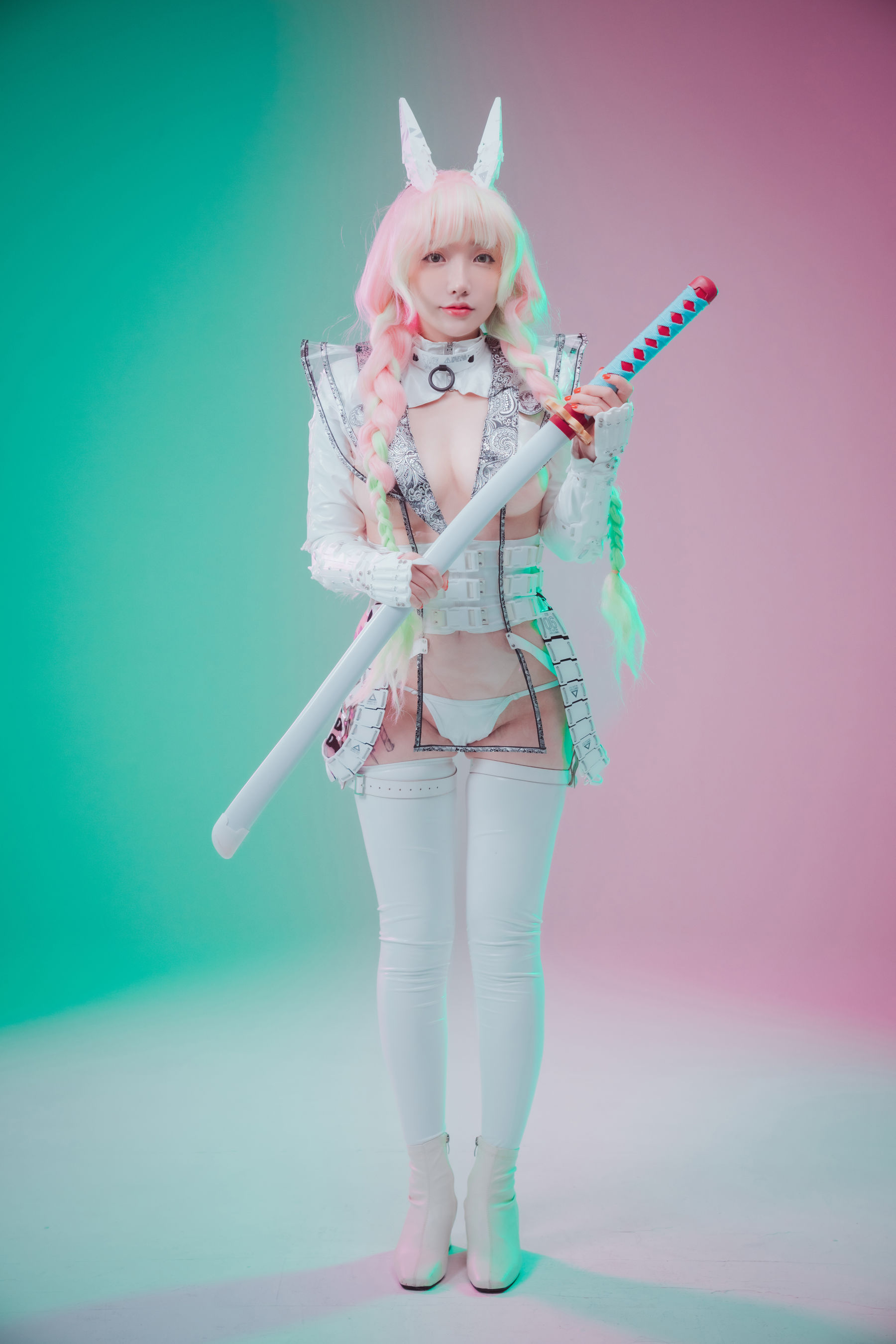 图片[4] - [DJAWA] Yeeun - Cyber Hunter Mitsuri [52P] - 机器猫次元 - 机器猫次元