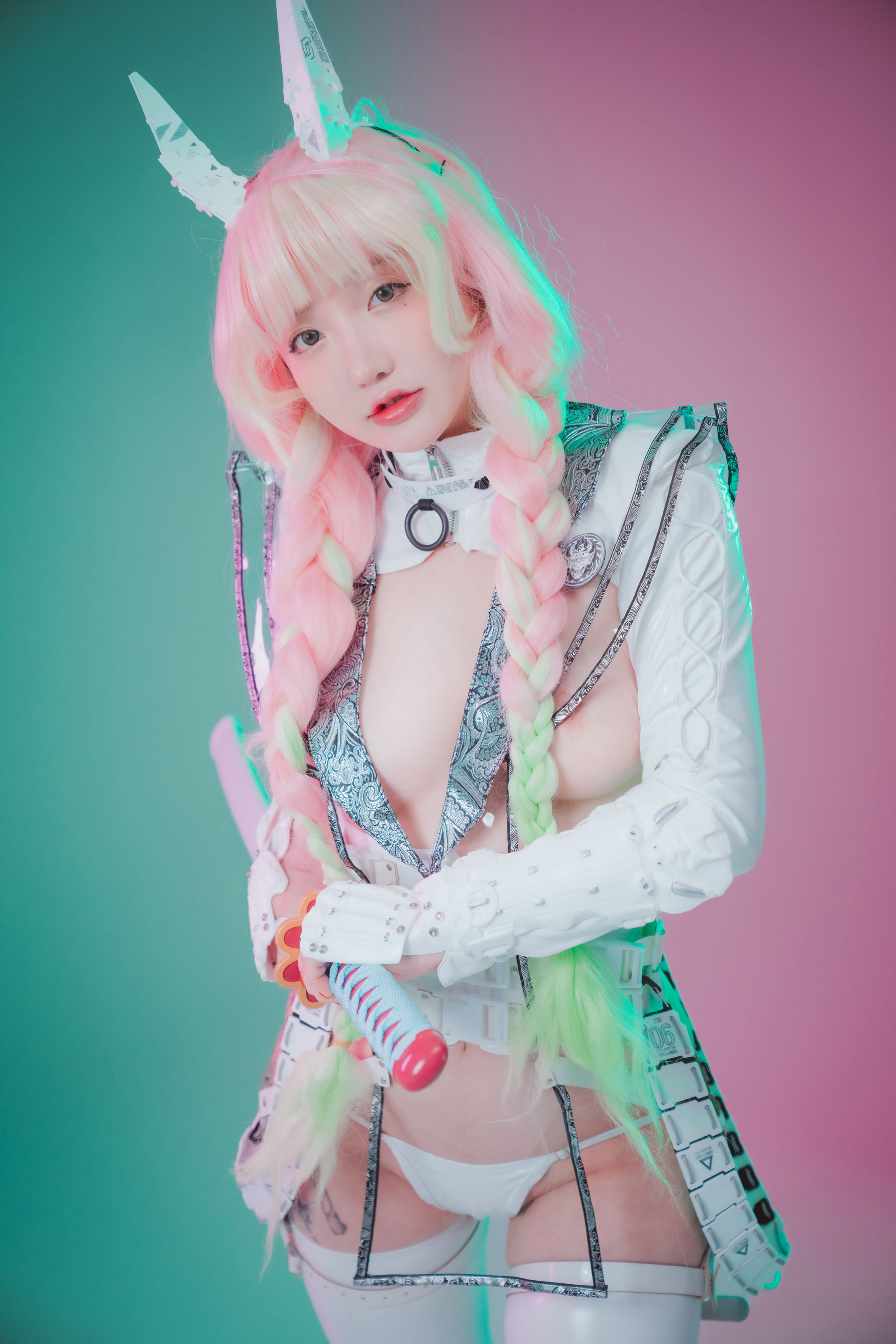 图片[5] - [DJAWA] Yeeun - Cyber Hunter Mitsuri [52P] - 机器猫次元 - 机器猫次元