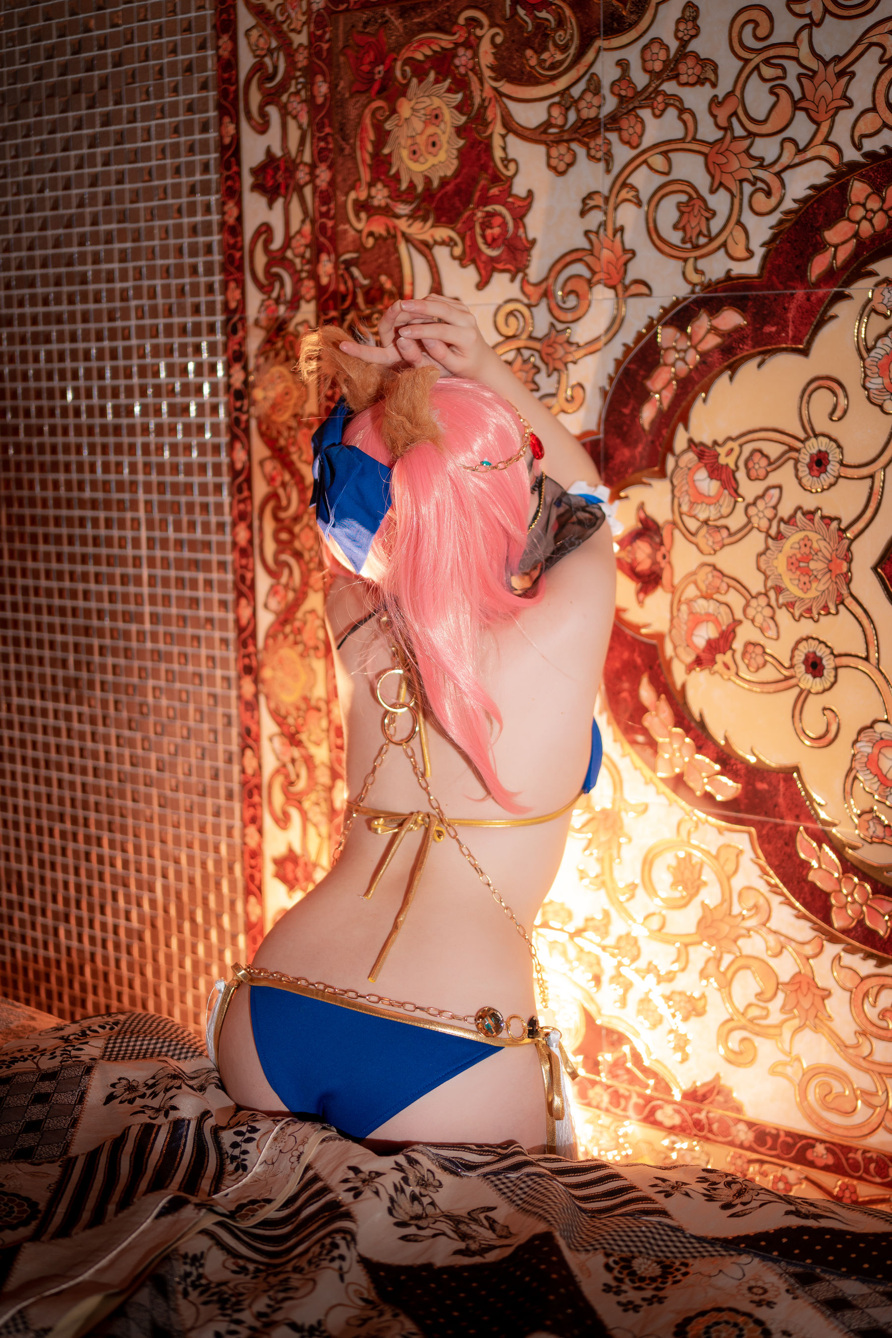 图片[8] - [CreamSoda] Bambi - Cosplay Tamamo&Kama [40P] - 机器猫次元 - 机器猫次元