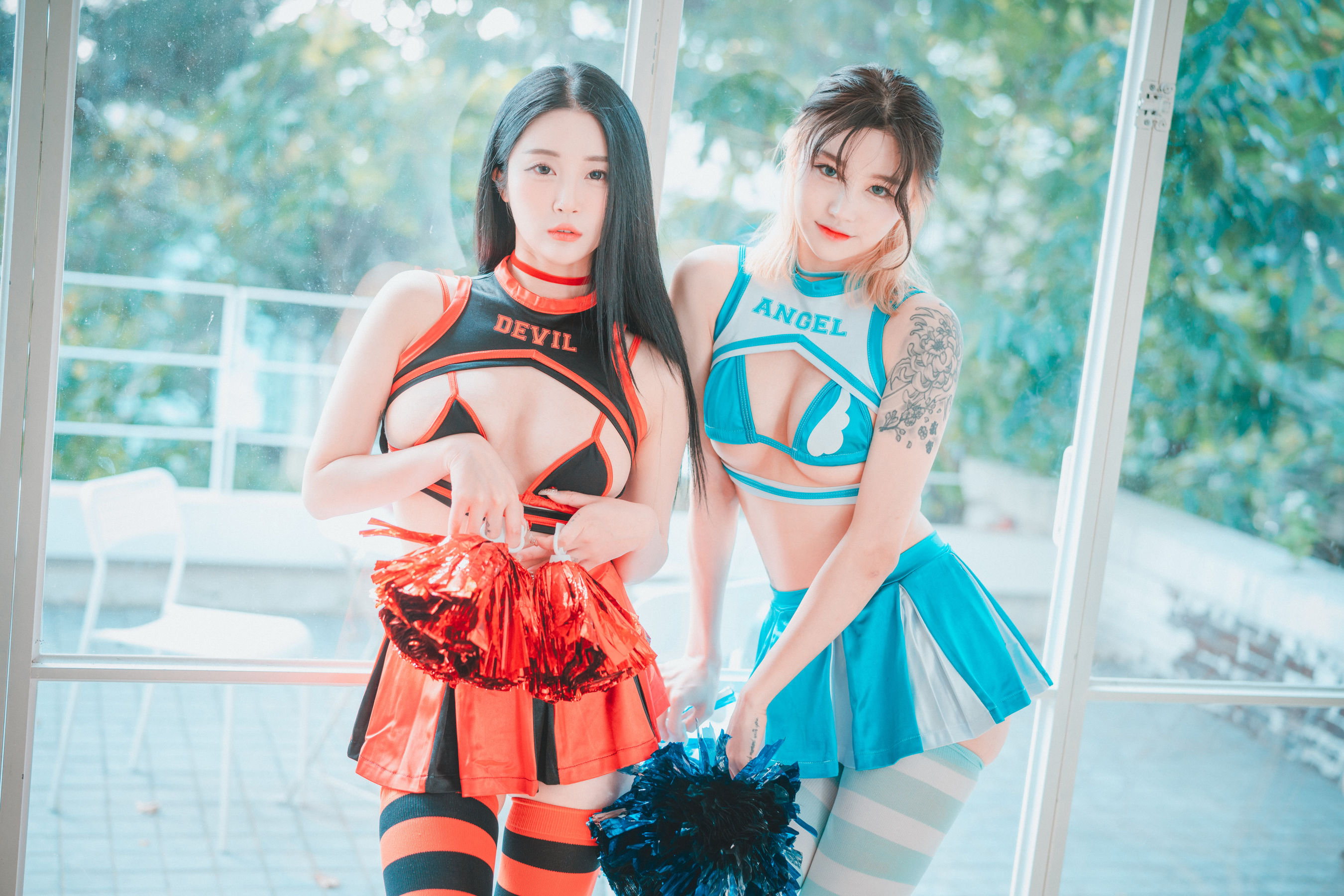 图片[4] - [DJAWA] Bomi & Taeri - Devil 666 & Angel 777 [81P] - 机器猫次元 - 机器猫次元
