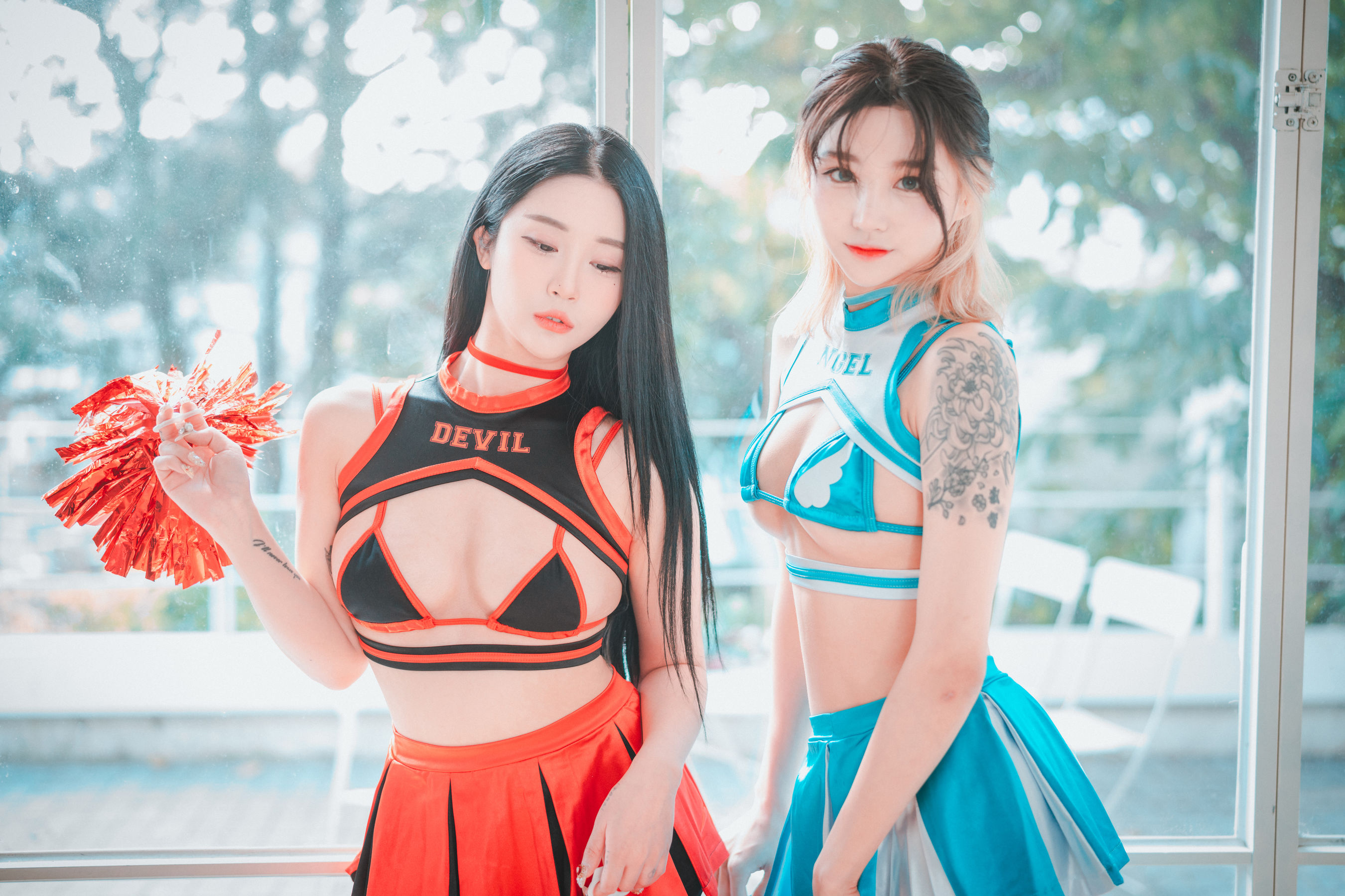 图片[3] - [DJAWA] Bomi & Taeri - Devil 666 & Angel 777 [81P] - 机器猫次元 - 机器猫次元
