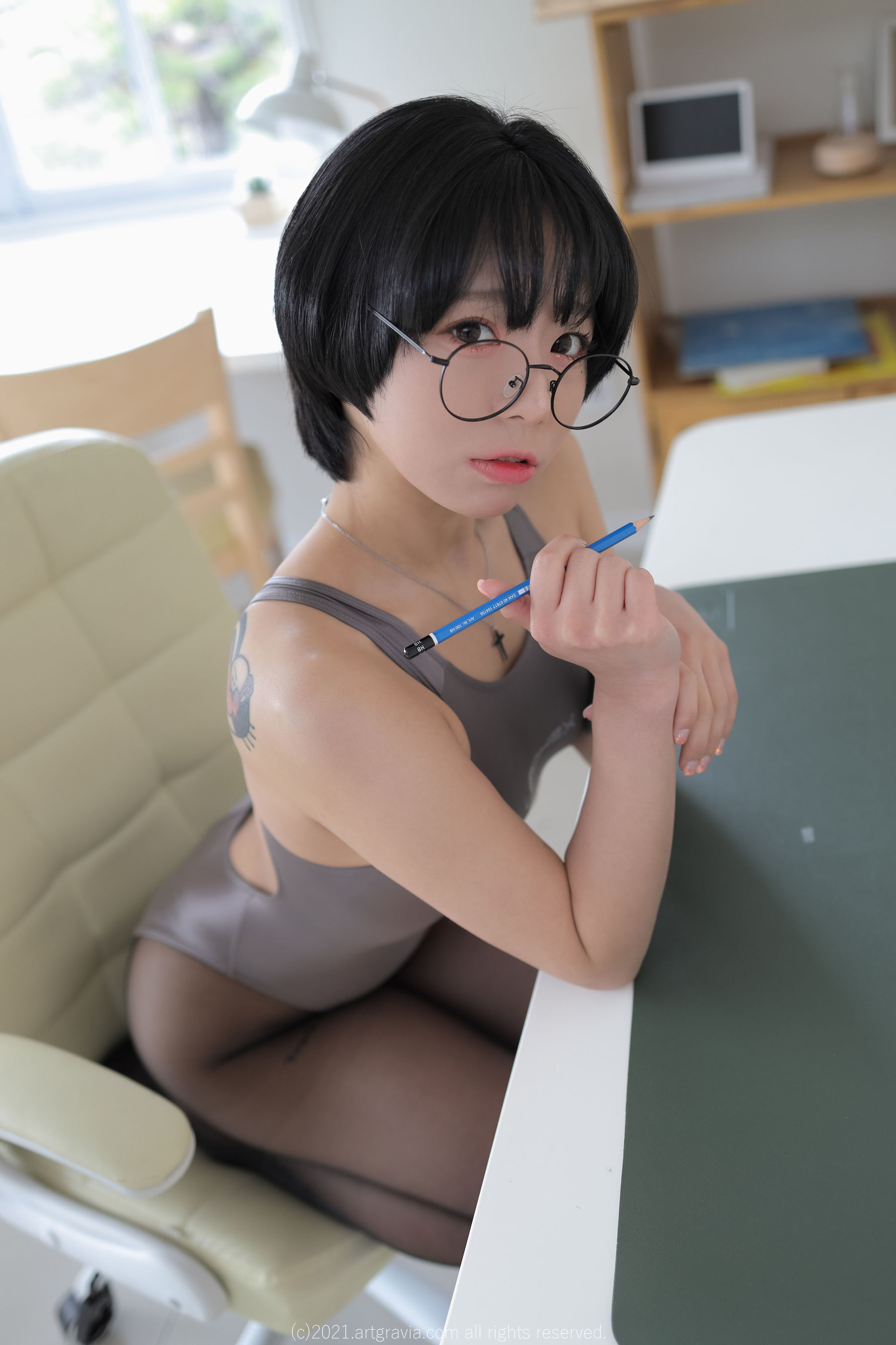 图片[4] - [ARTGRAVIA] VOL.263 Maruemon - 眼镜妹 [75P] - 机器猫次元 - 机器猫次元