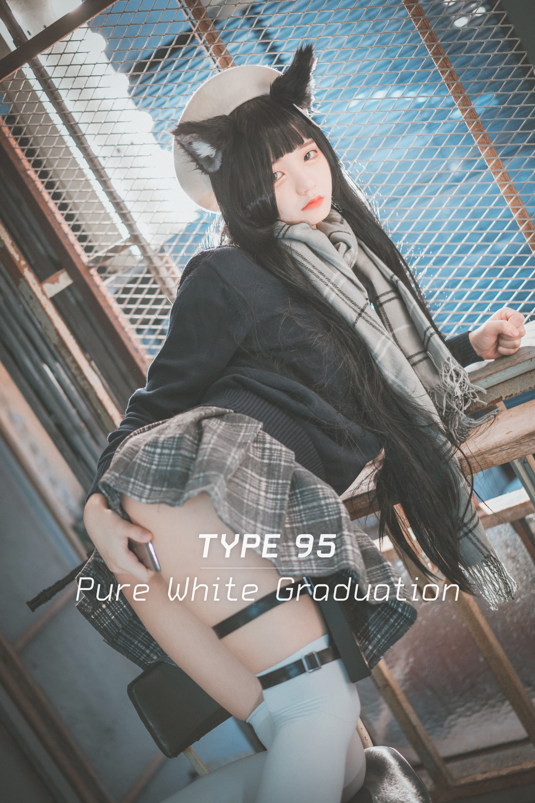 图片[1] - [DJAWA] Jenny - Type 95 Pure White Graduation [33P] - 机器猫次元 - 机器猫次元