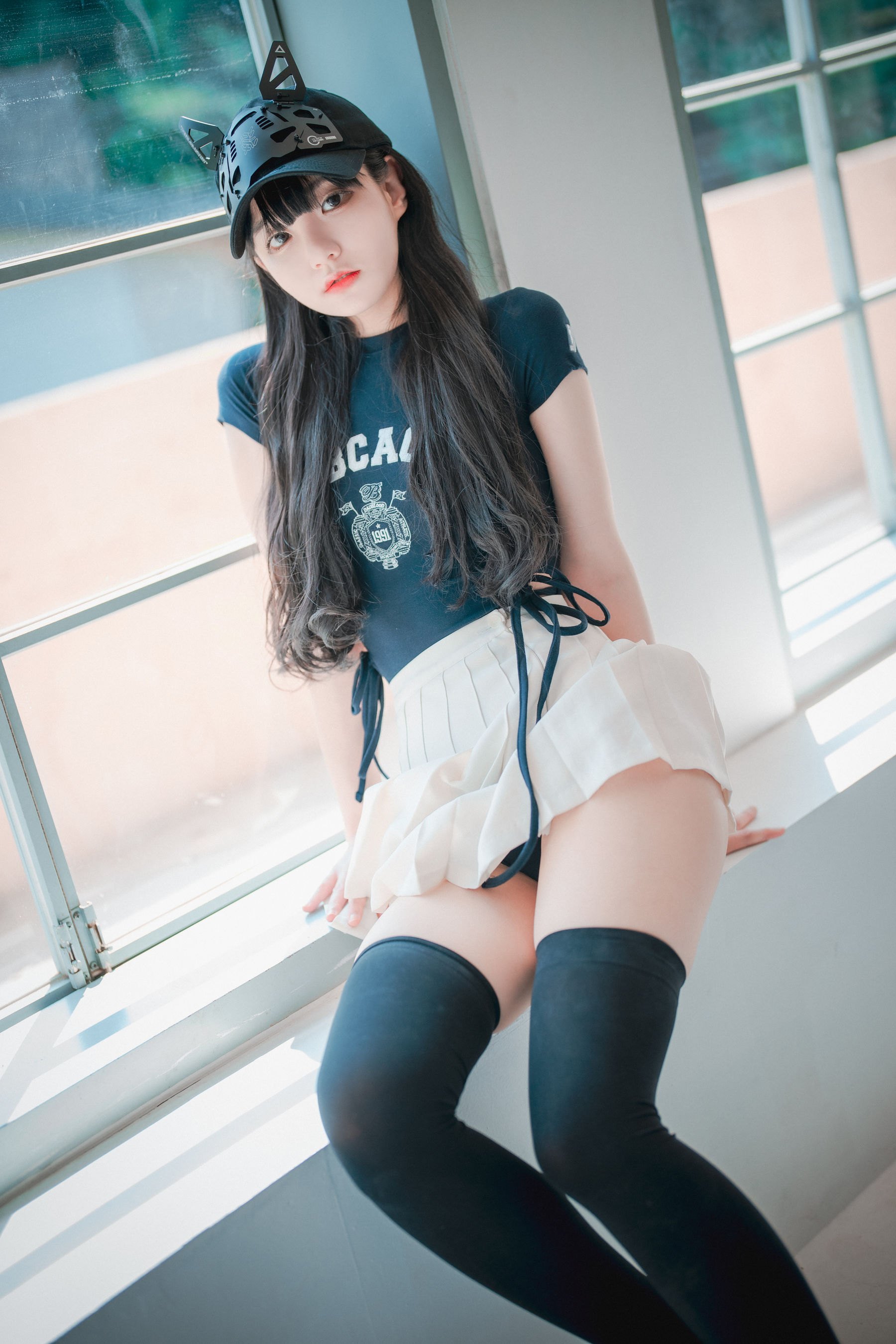 图片[8] - [DJAWA] Jeong Jenny - Classic Athletic Girl in Navy Blue [71P] - 机器猫次元 - 机器猫次元