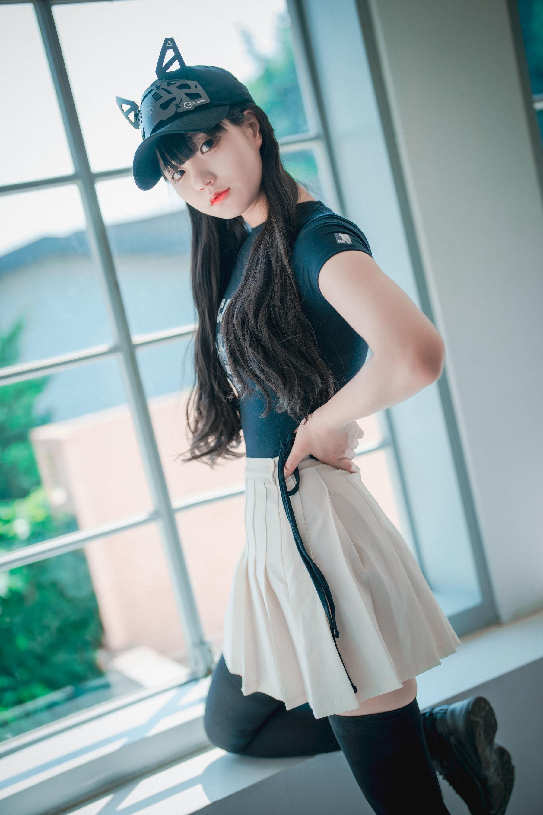 图片[4] - [DJAWA] Jeong Jenny - Classic Athletic Girl in Navy Blue [71P] - 机器猫次元 - 机器猫次元