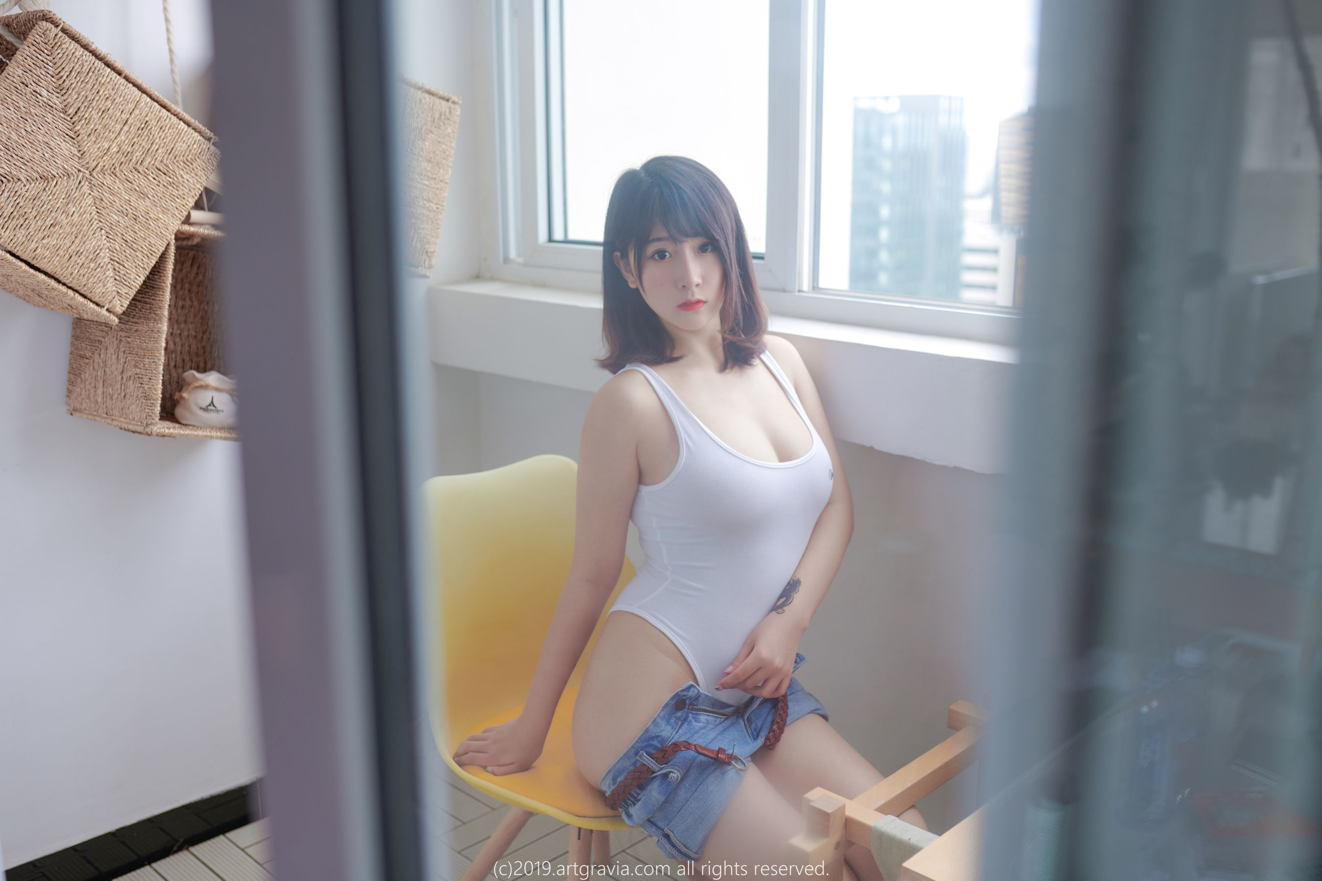 图片[1] - [ARTGRAVIA] 猫九酱Sakura 高叉连体衣&齐逼小短裙 [61P] - 机器猫次元 - 机器猫次元