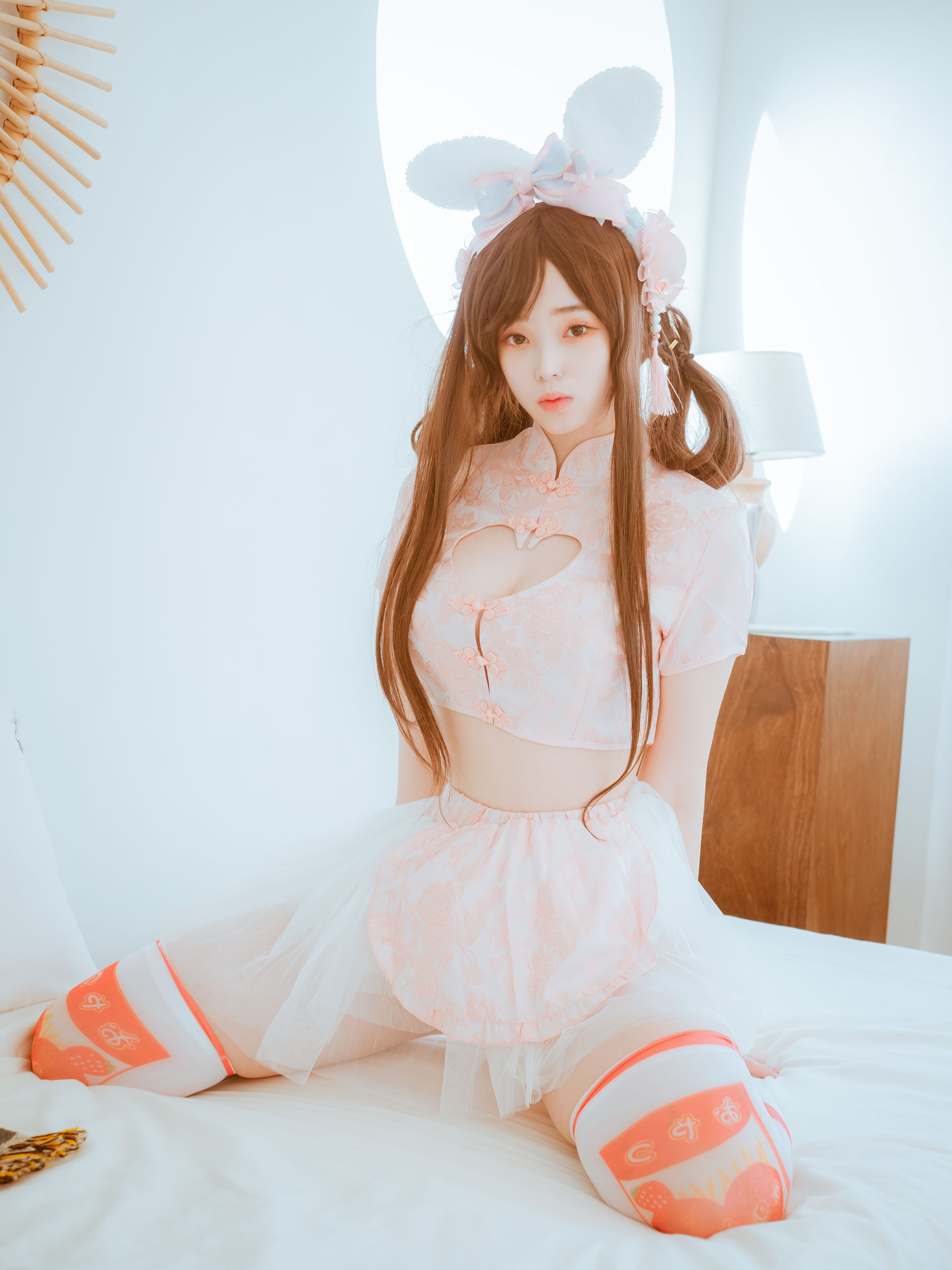 图片[4] - DJAWA] Bambi Bunny adore qipao [61P] - 机器猫次元 - 机器猫次元
