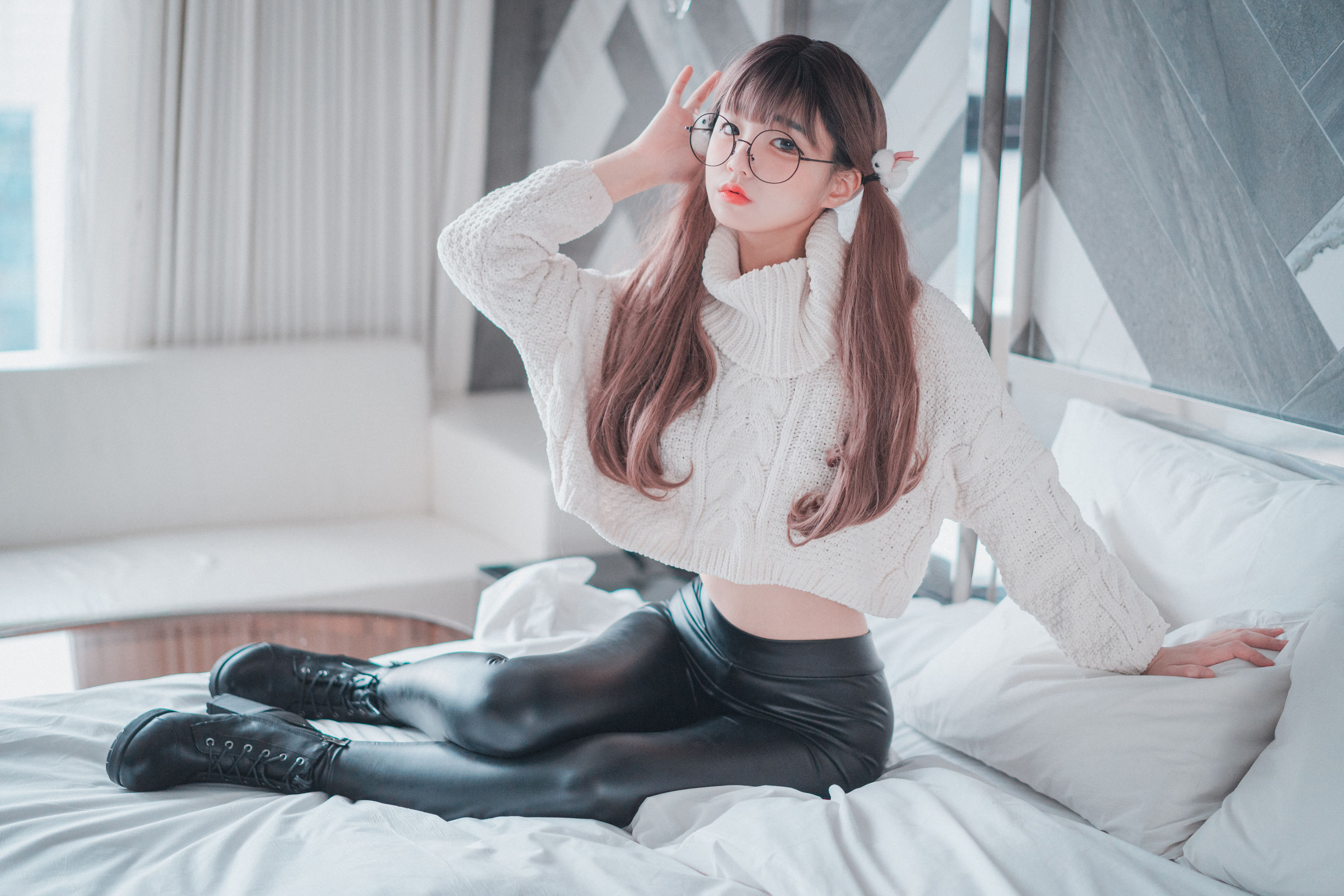 图片[3] - [DJAWA] Jenny - Loose and Tight White [41P] - 机器猫次元 - 机器猫次元