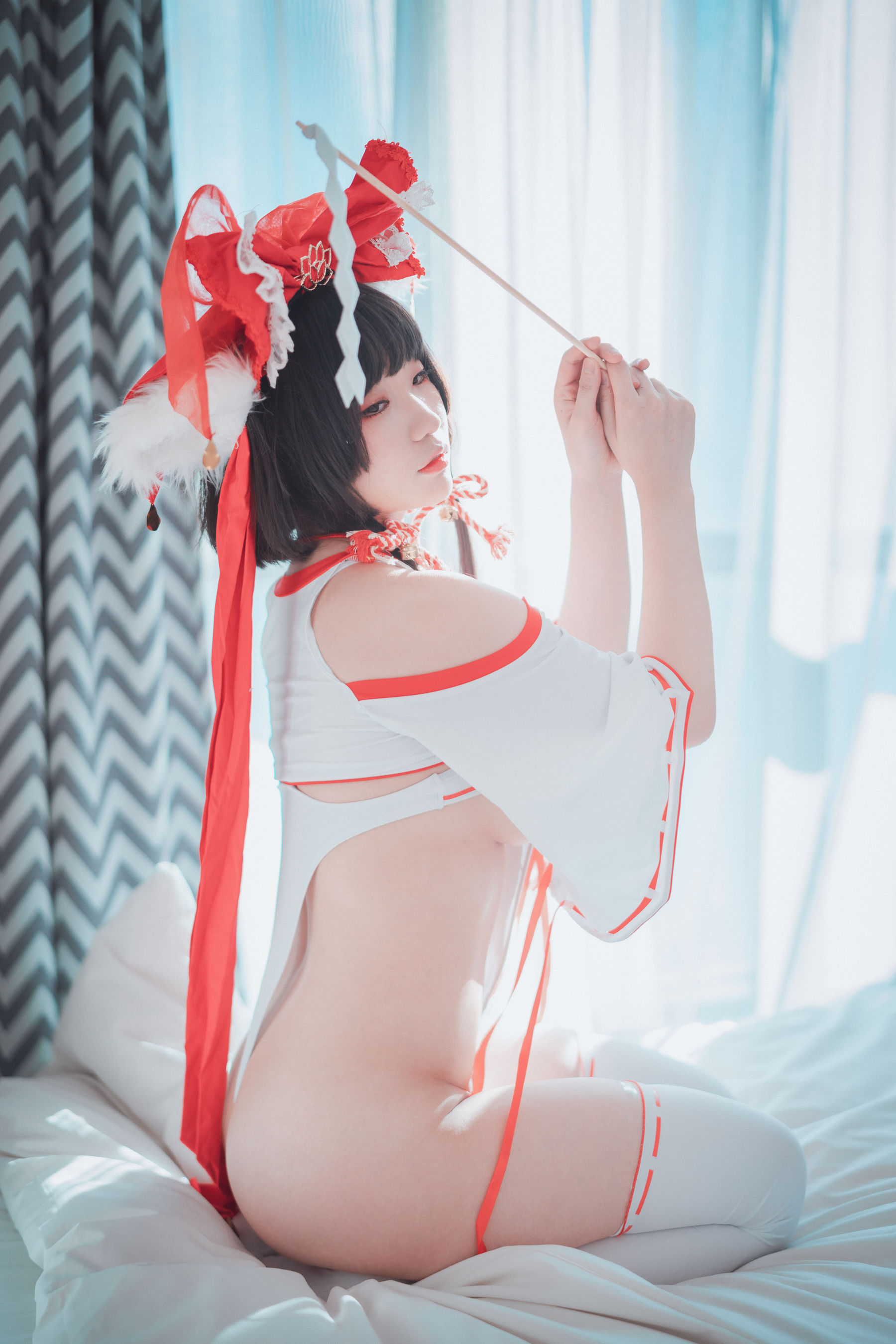 图片[8] - [DJAWA] Mimmi - Kitsune Miko [64P] - 机器猫次元 - 机器猫次元