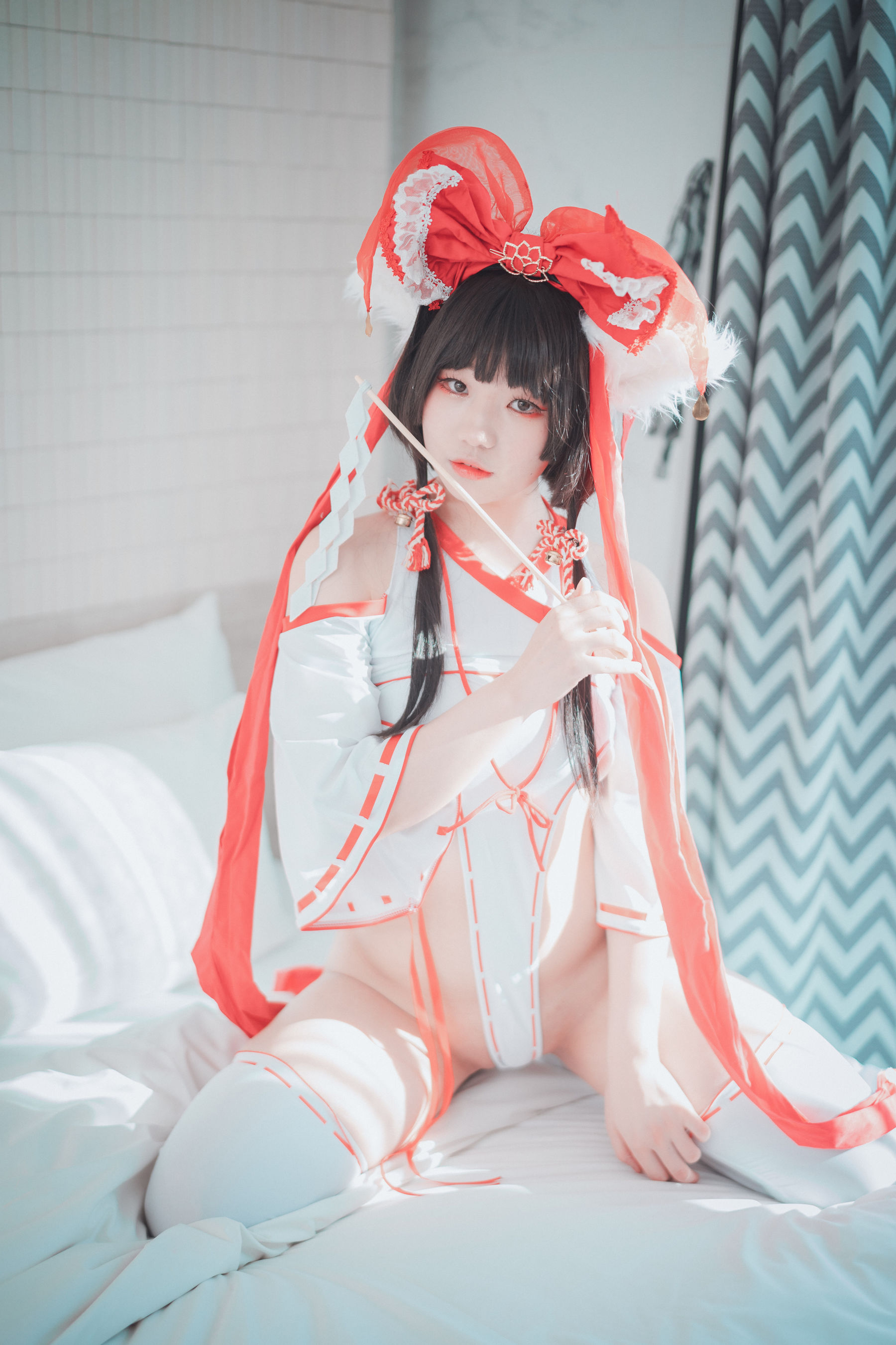 图片[4] - [DJAWA] Mimmi - Kitsune Miko [64P] - 机器猫次元 - 机器猫次元