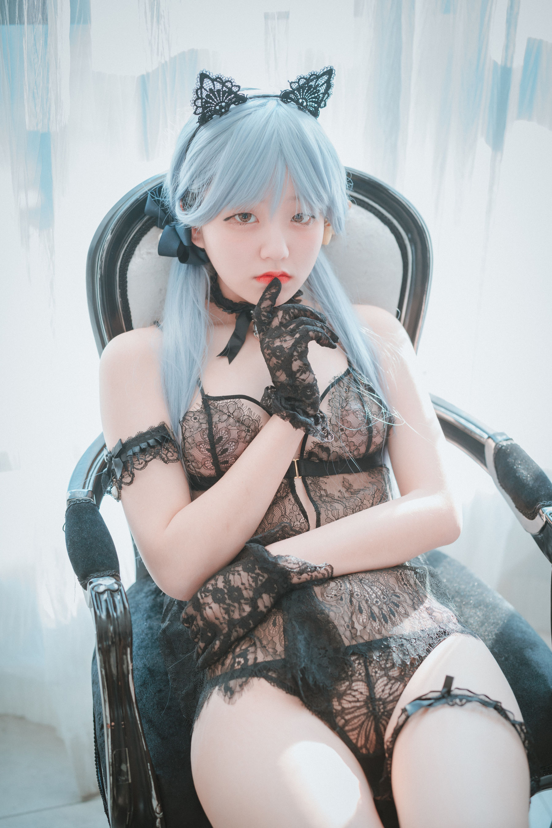 图片[8] - [DJAWA] Jenny - Schwarz und Weiß Katzenmädchen [34P] - 机器猫次元 - 机器猫次元