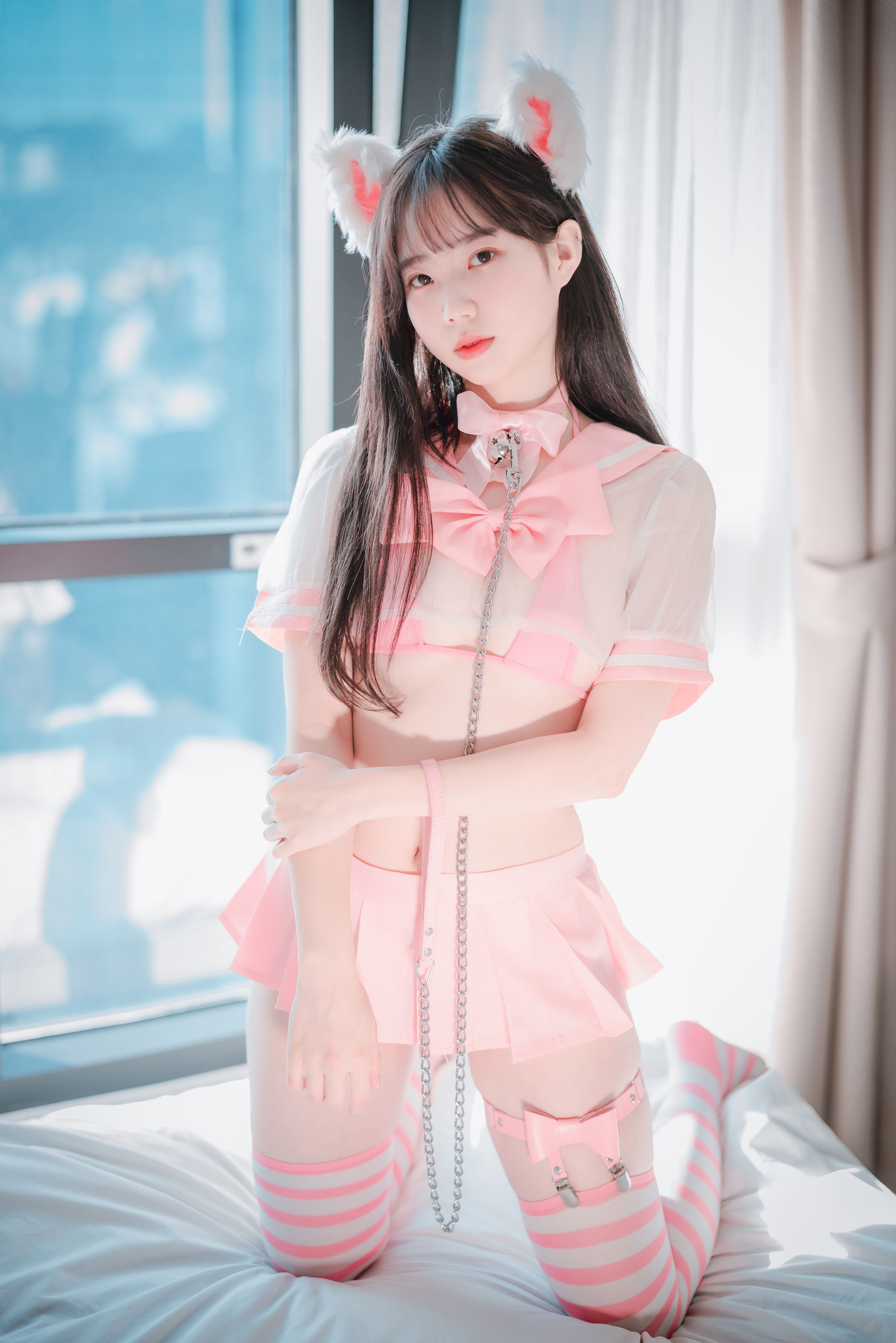 图片[2] - [DJAWA] MyuA - Catgirl in Pink [72P] - 机器猫次元 - 机器猫次元