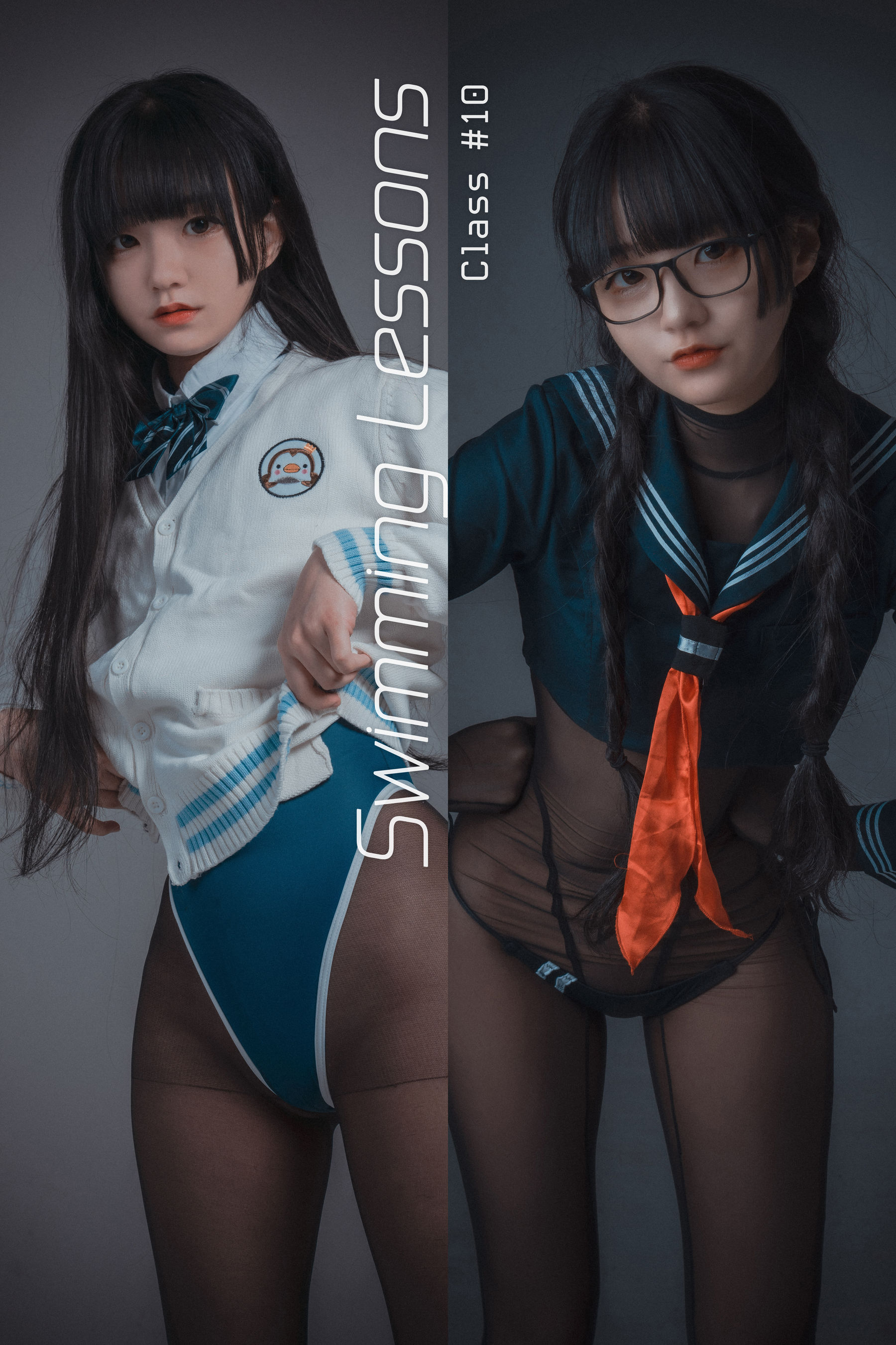 图片[1] - [DJAWA] Jenny - Swimming Lesson #10 Ver.A [46P] - 机器猫次元 - 机器猫次元