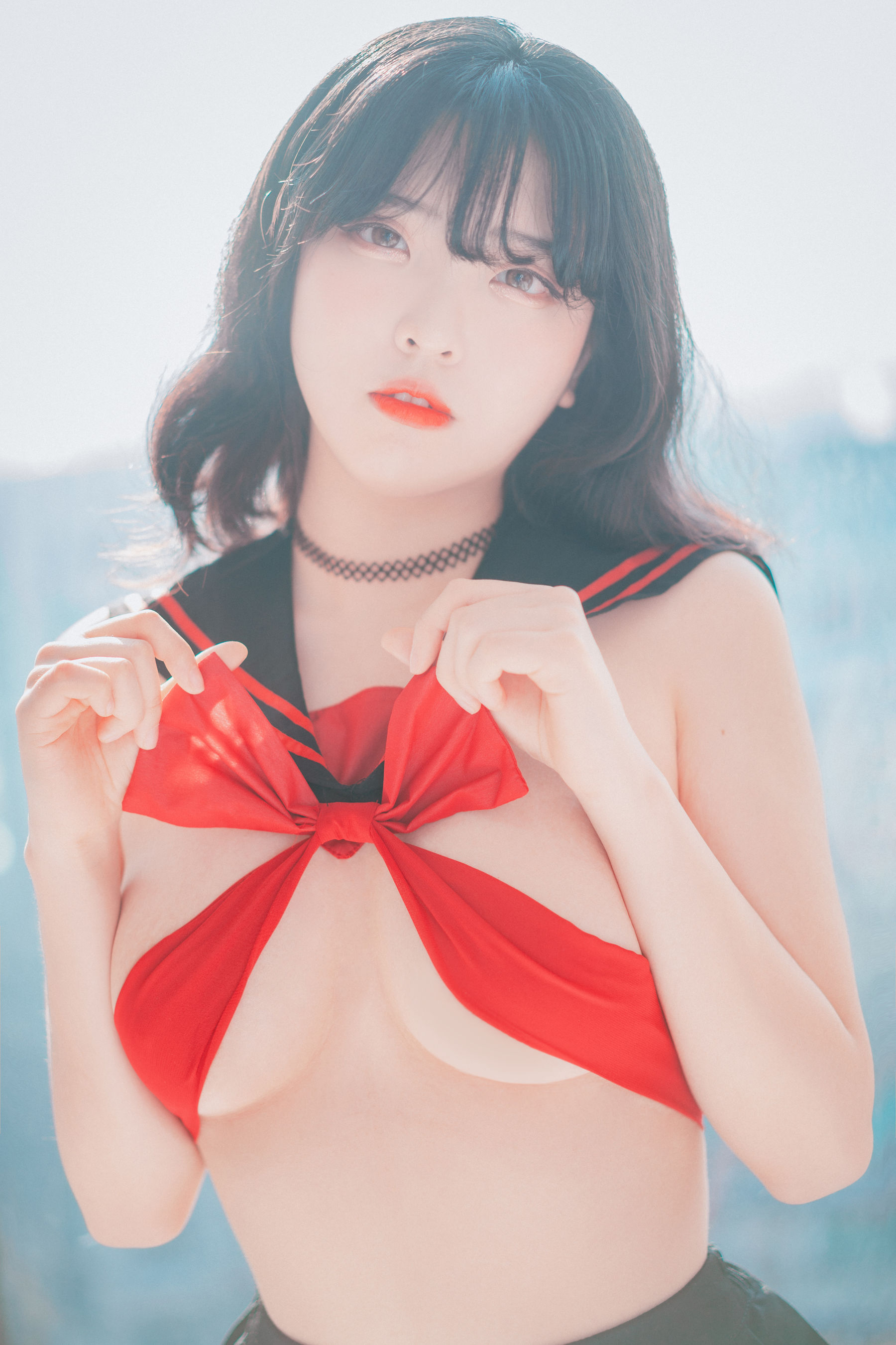 图片[6] - [DJAWA] Song Hana - Ribboned Only [63P] - 机器猫次元 - 机器猫次元