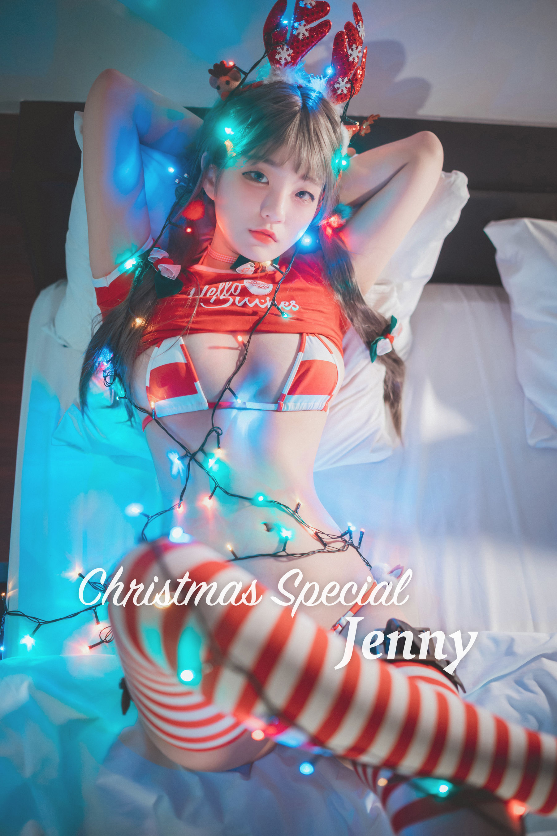 图片[1] - [DJAWA] Jenny - Christmas Special 圣诞少女 [22P] - 机器猫次元 - 机器猫次元
